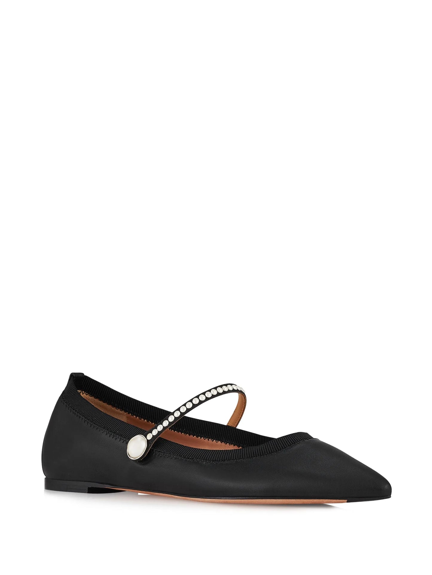 Romy pearl ballerina shoes
