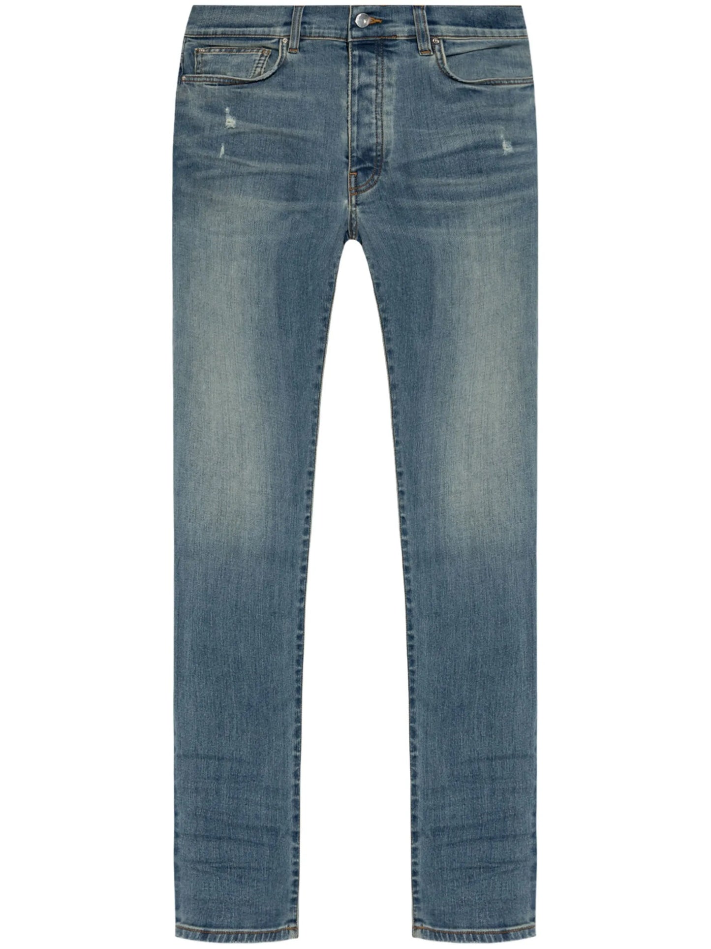 Stack low-rise skinny jeans