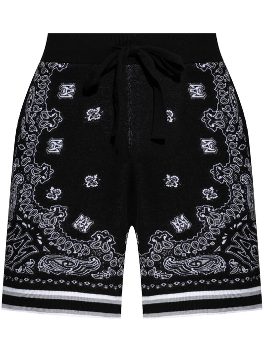 Bandana cotton shorts