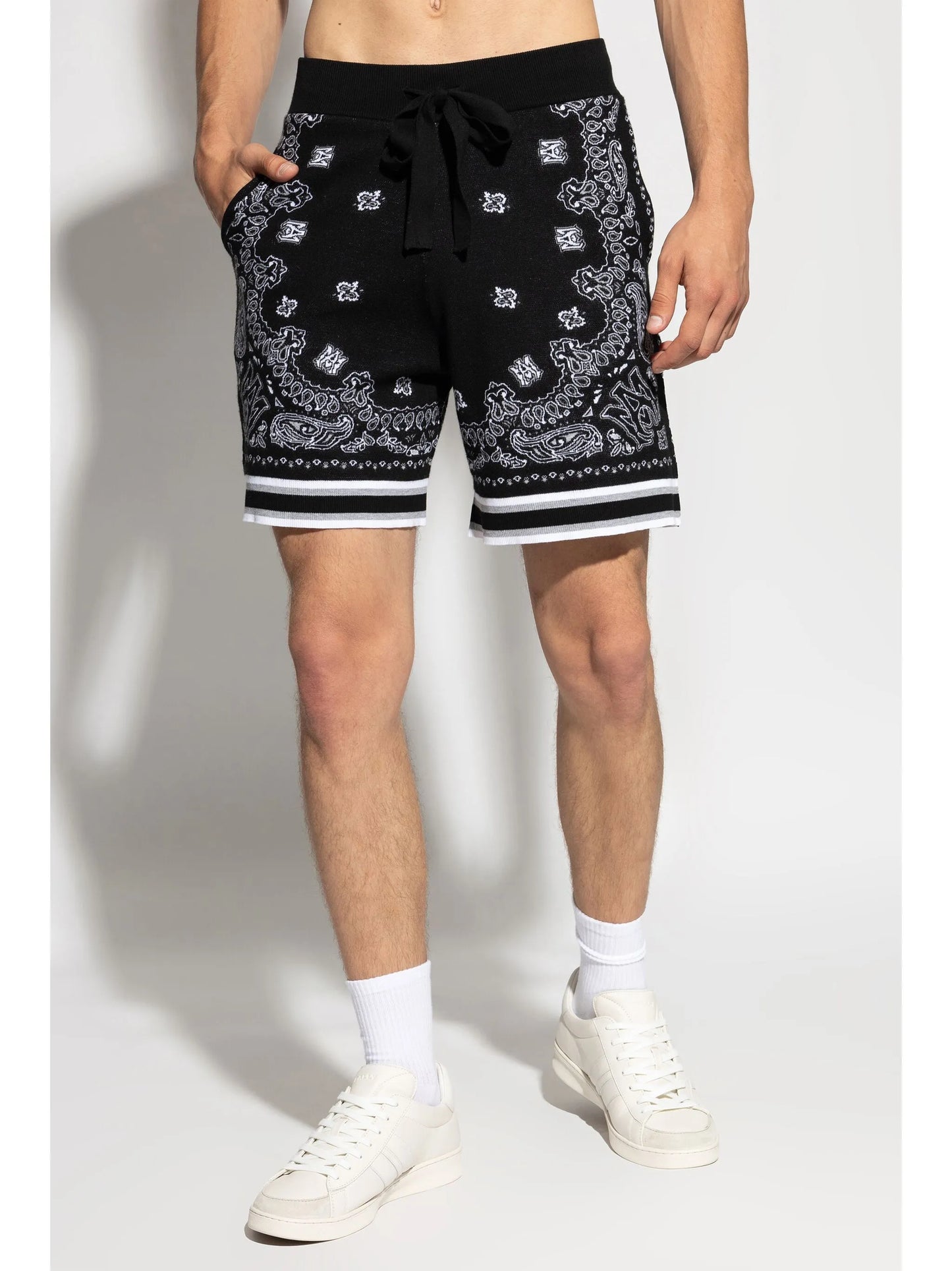 Bandana cotton shorts