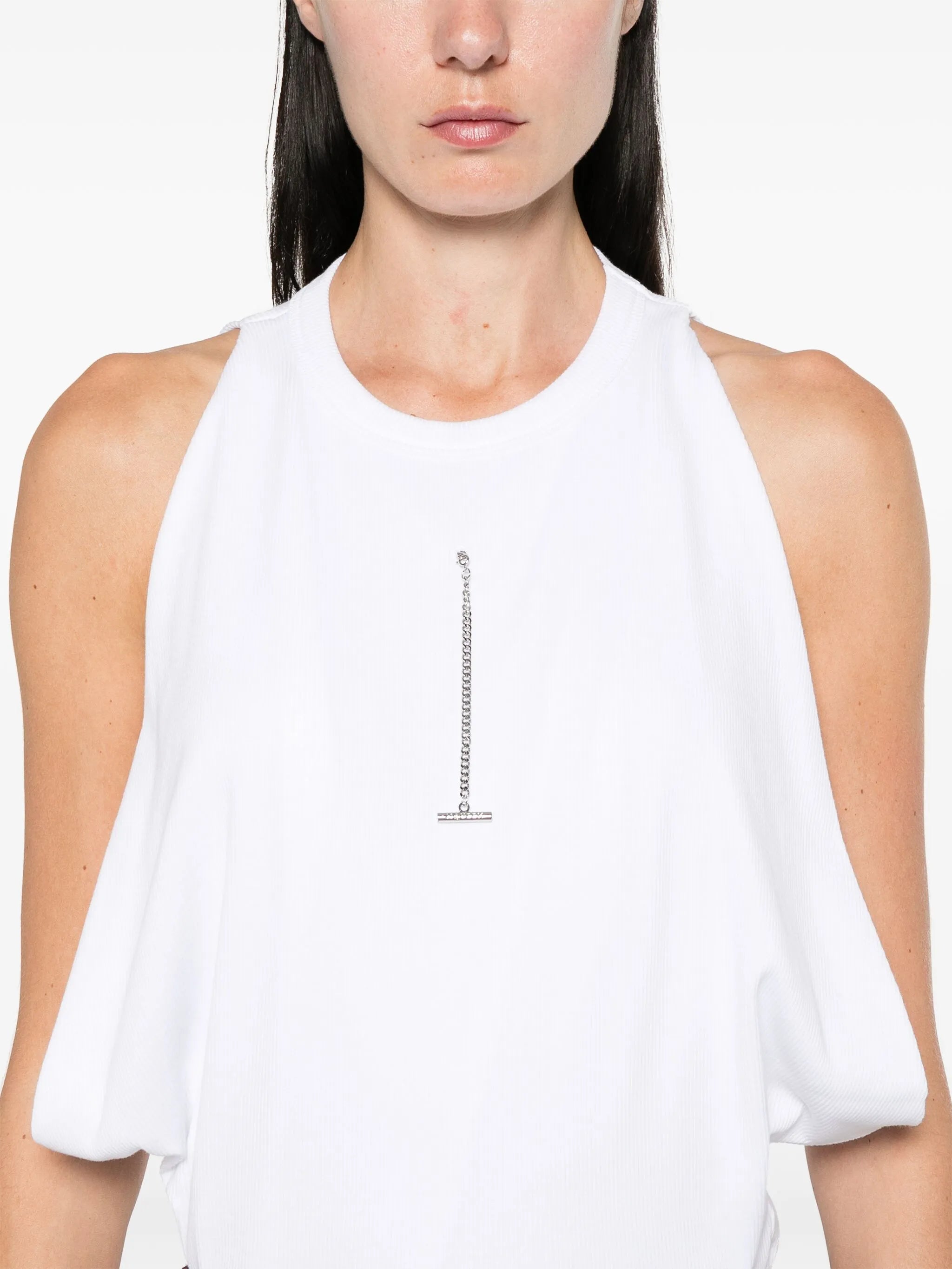 Draped Armhole T-shirt