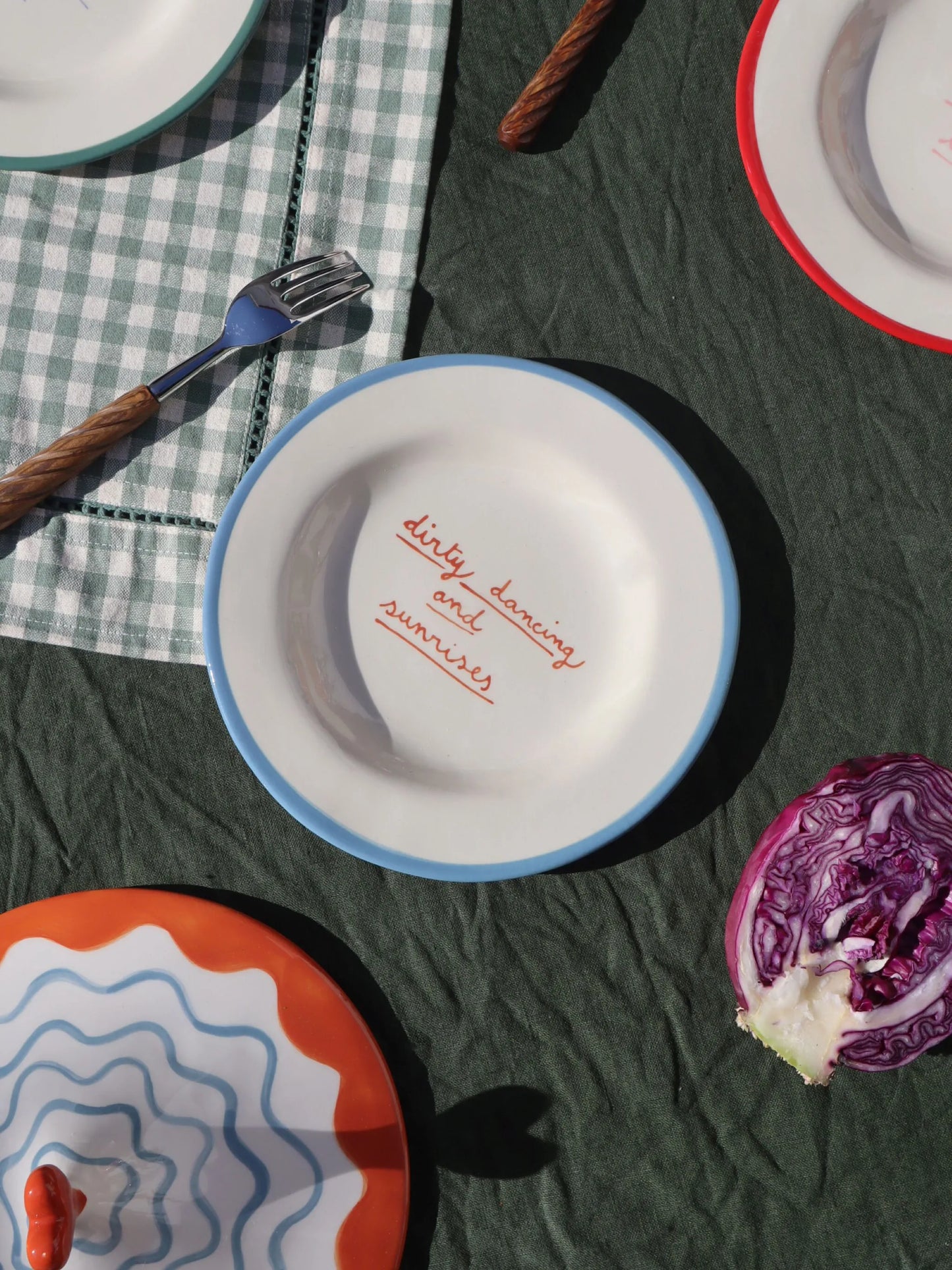 x Browns I Put a Spell on You porcelain dessert plates (set of four)