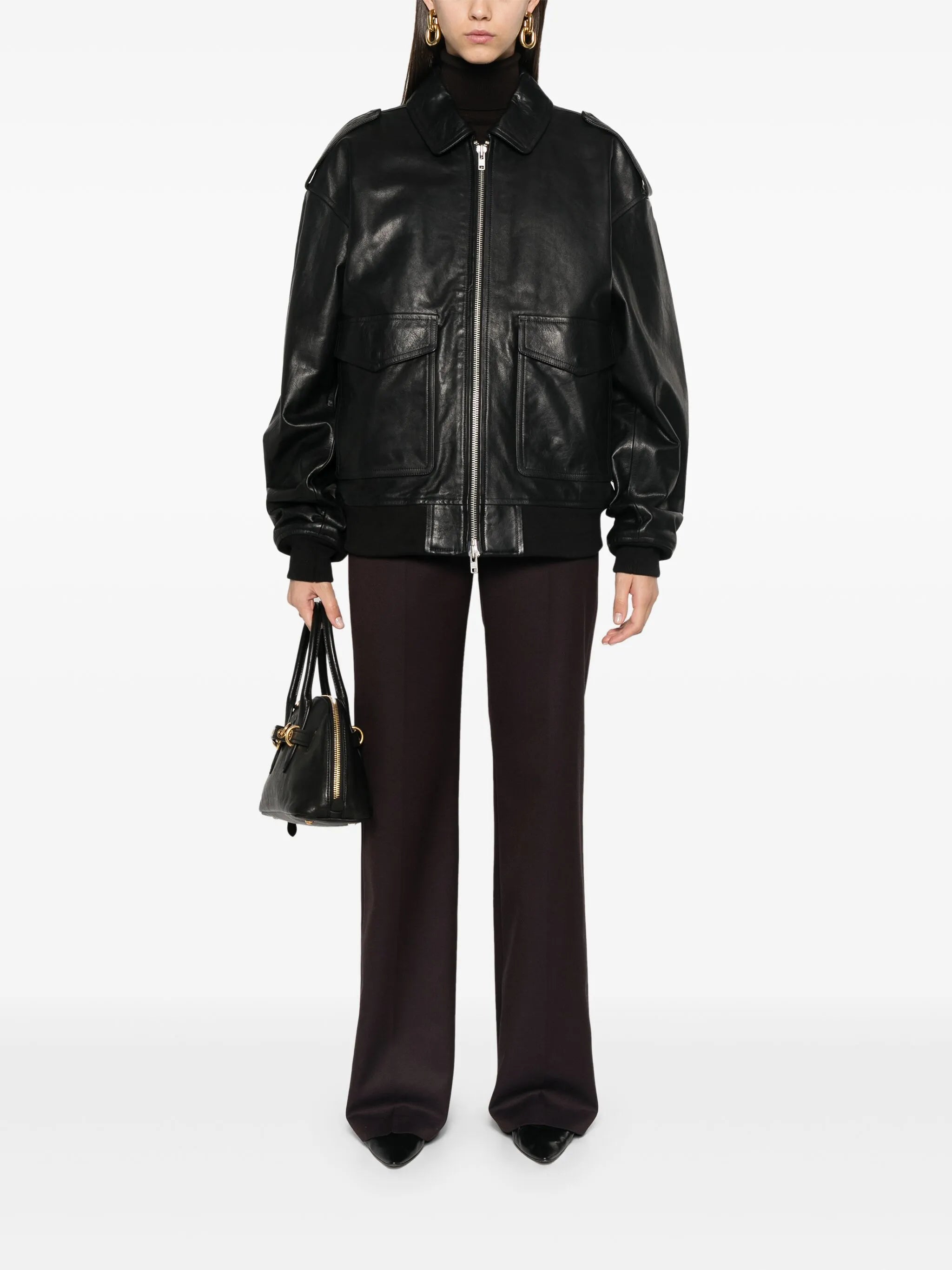 Viper leather jacket