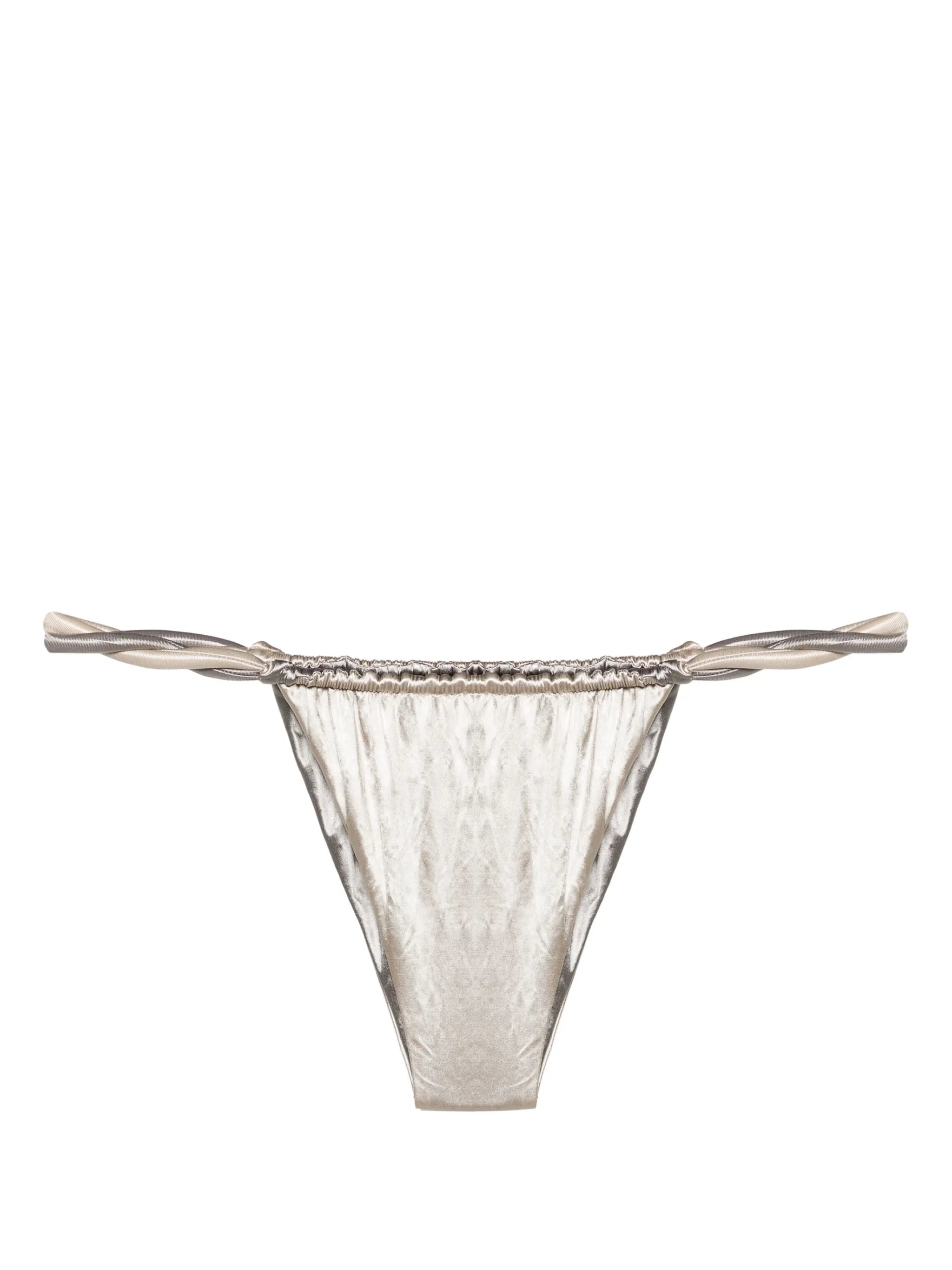 rope-detail reversible bikini bottoms