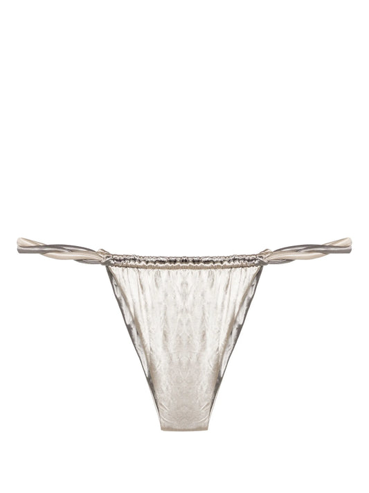 rope-detail reversible bikini bottoms
