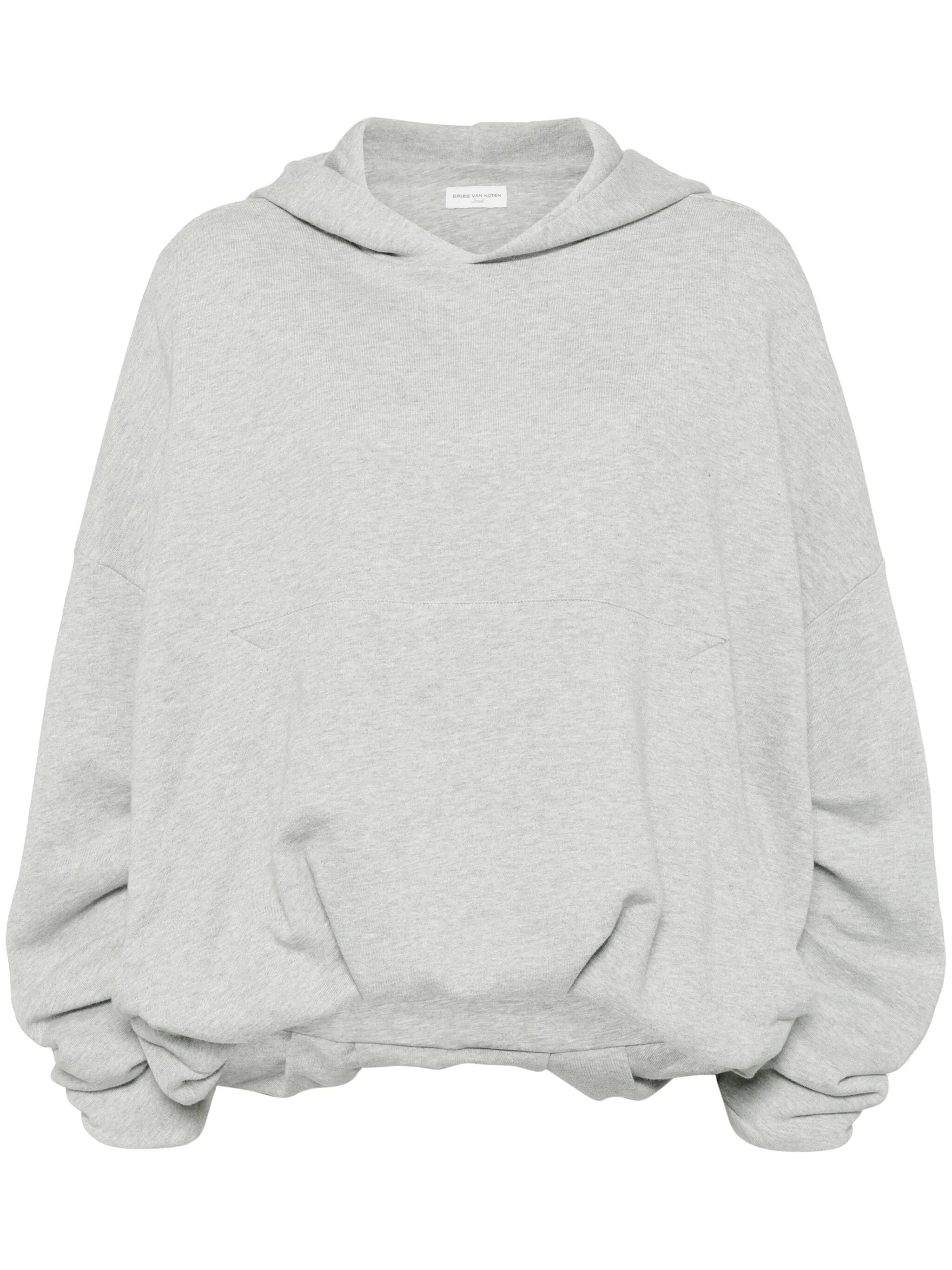 extra-long sleeves oversized hoodie