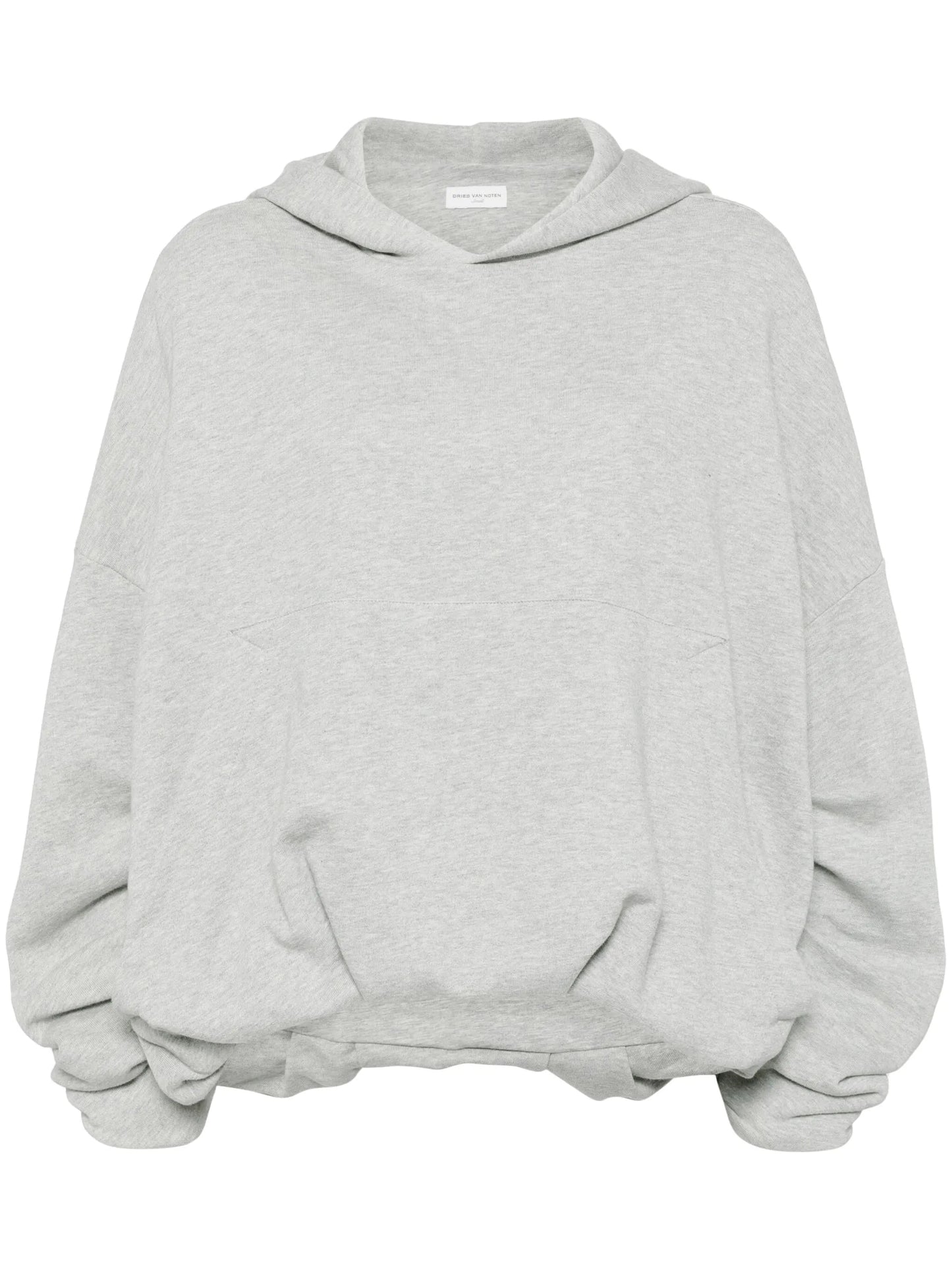 extra-long sleeves oversized hoodie