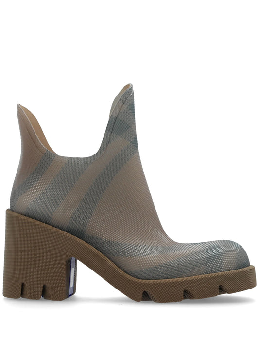 65mm Marsh checked rubber boots