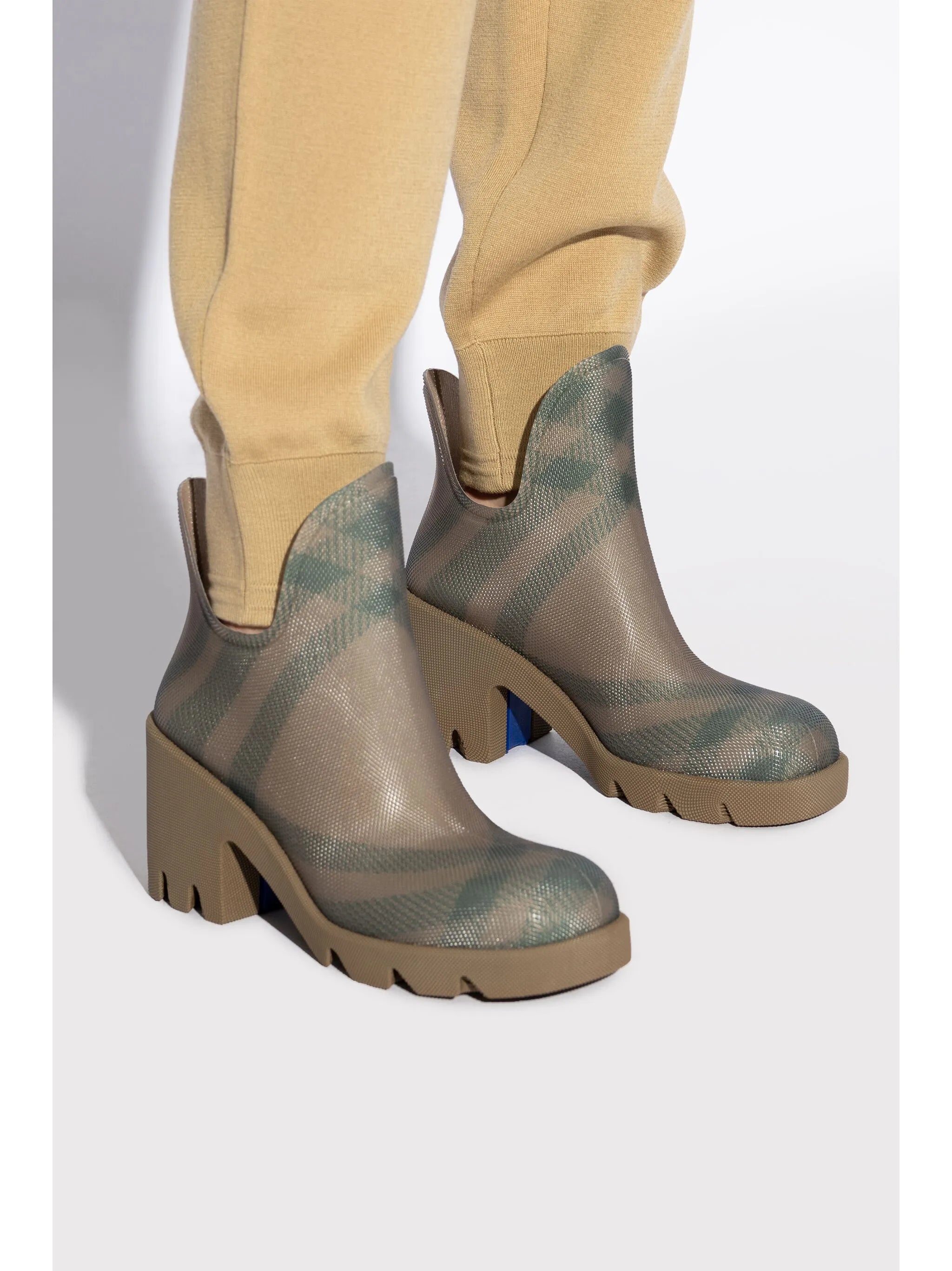 65mm Marsh checked rubber boots