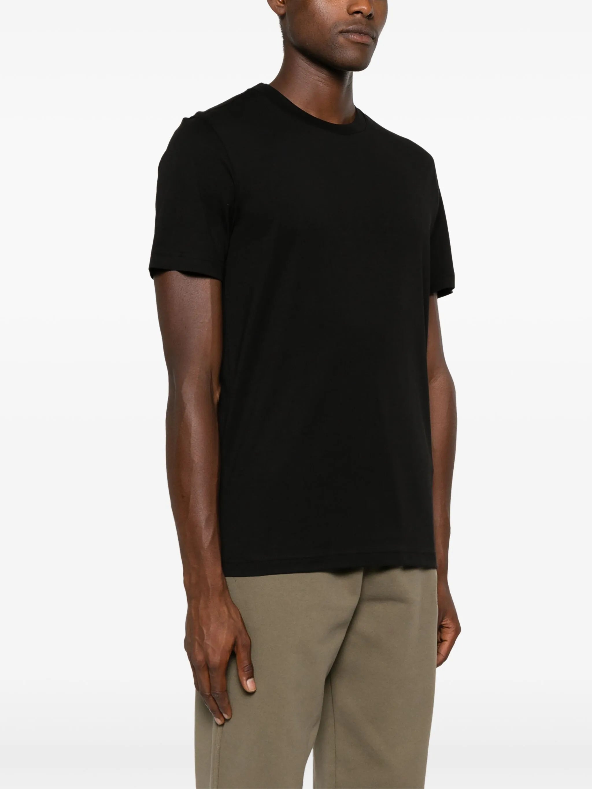logo-print cotton T-shirt