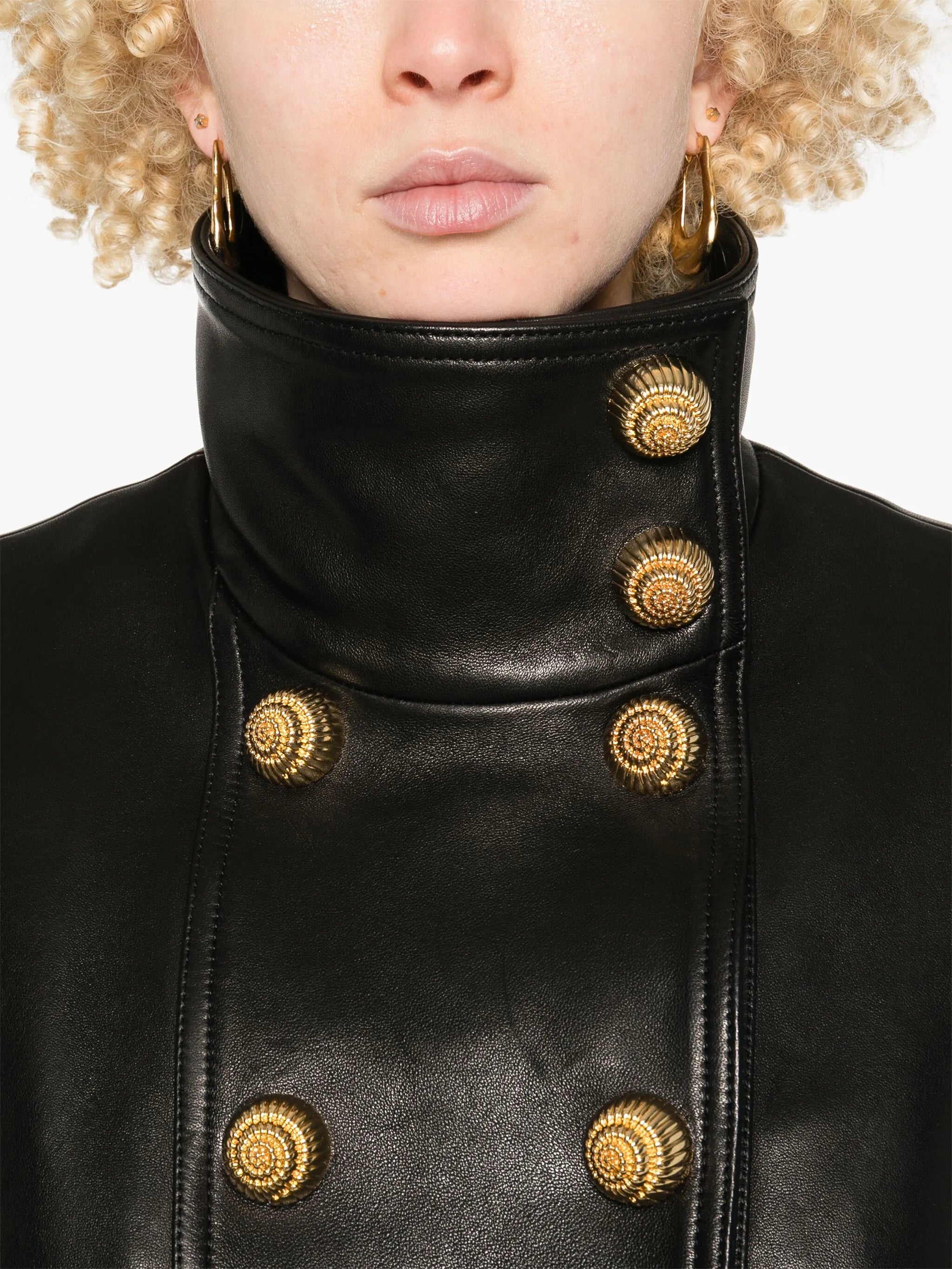 funnel-neck bomber jacket