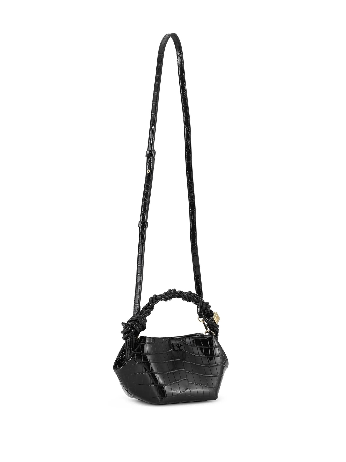 Bou crocodile-effect mini bag