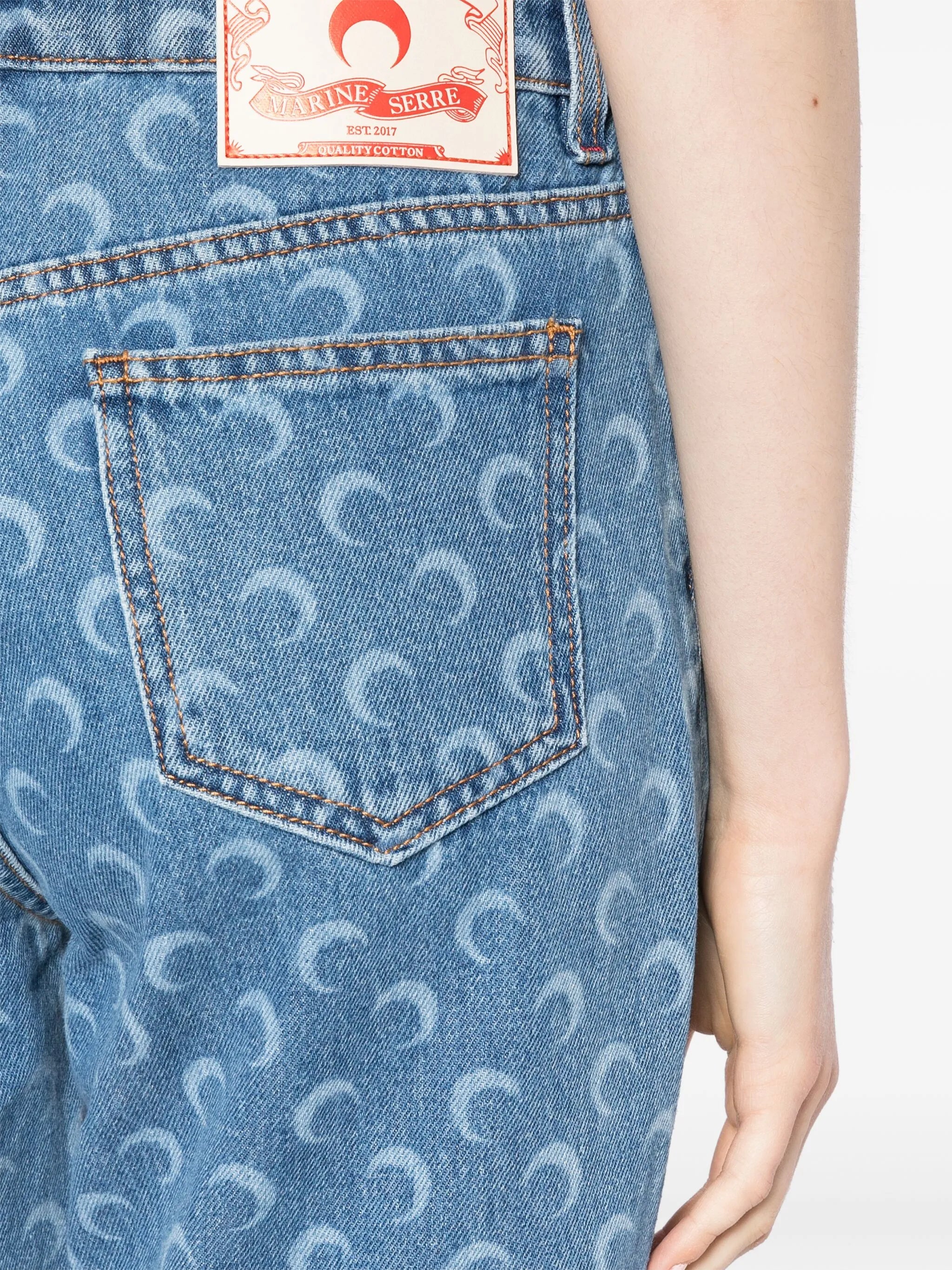 Moon Laser loose jeans