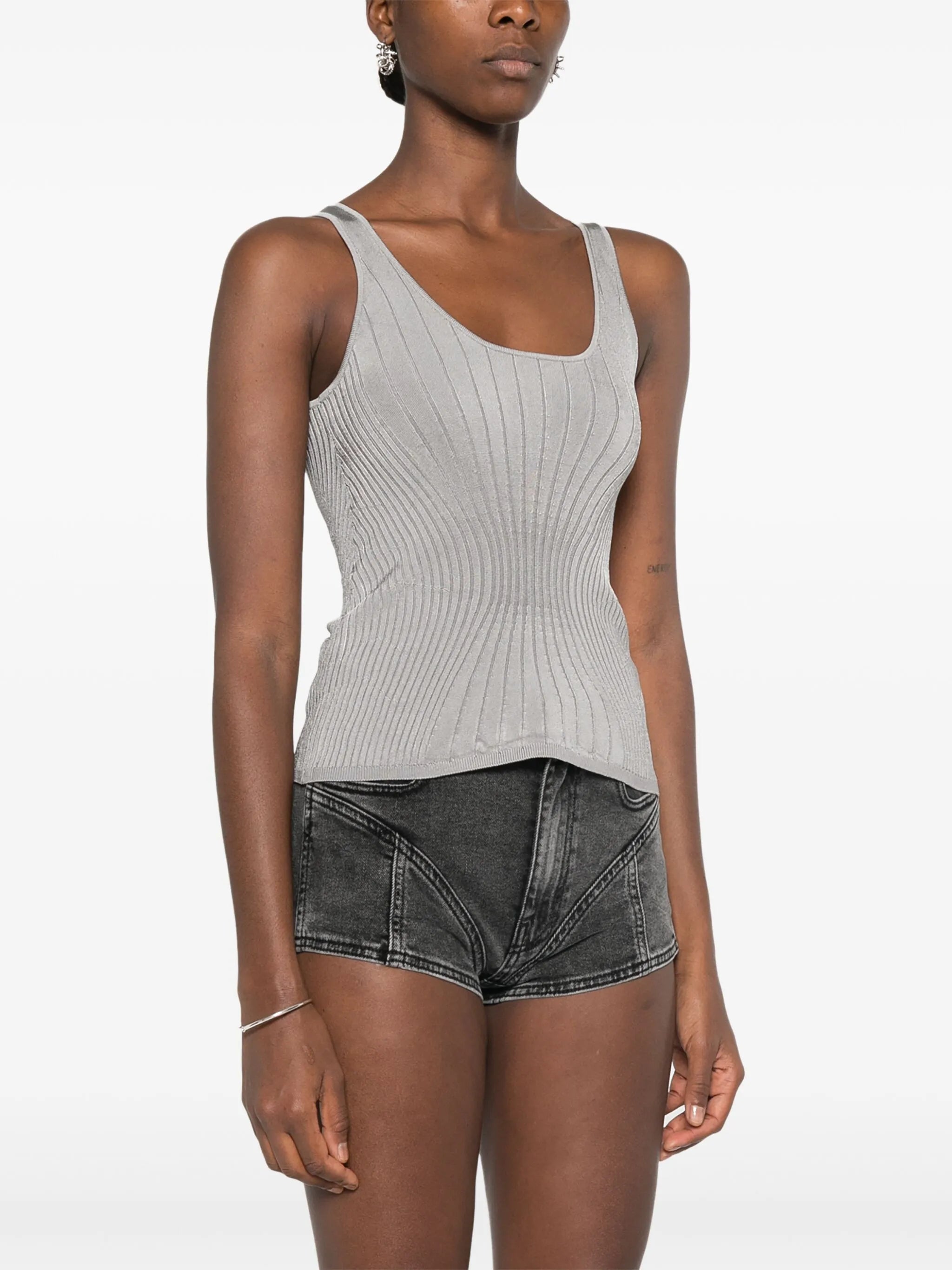 knitted tank top