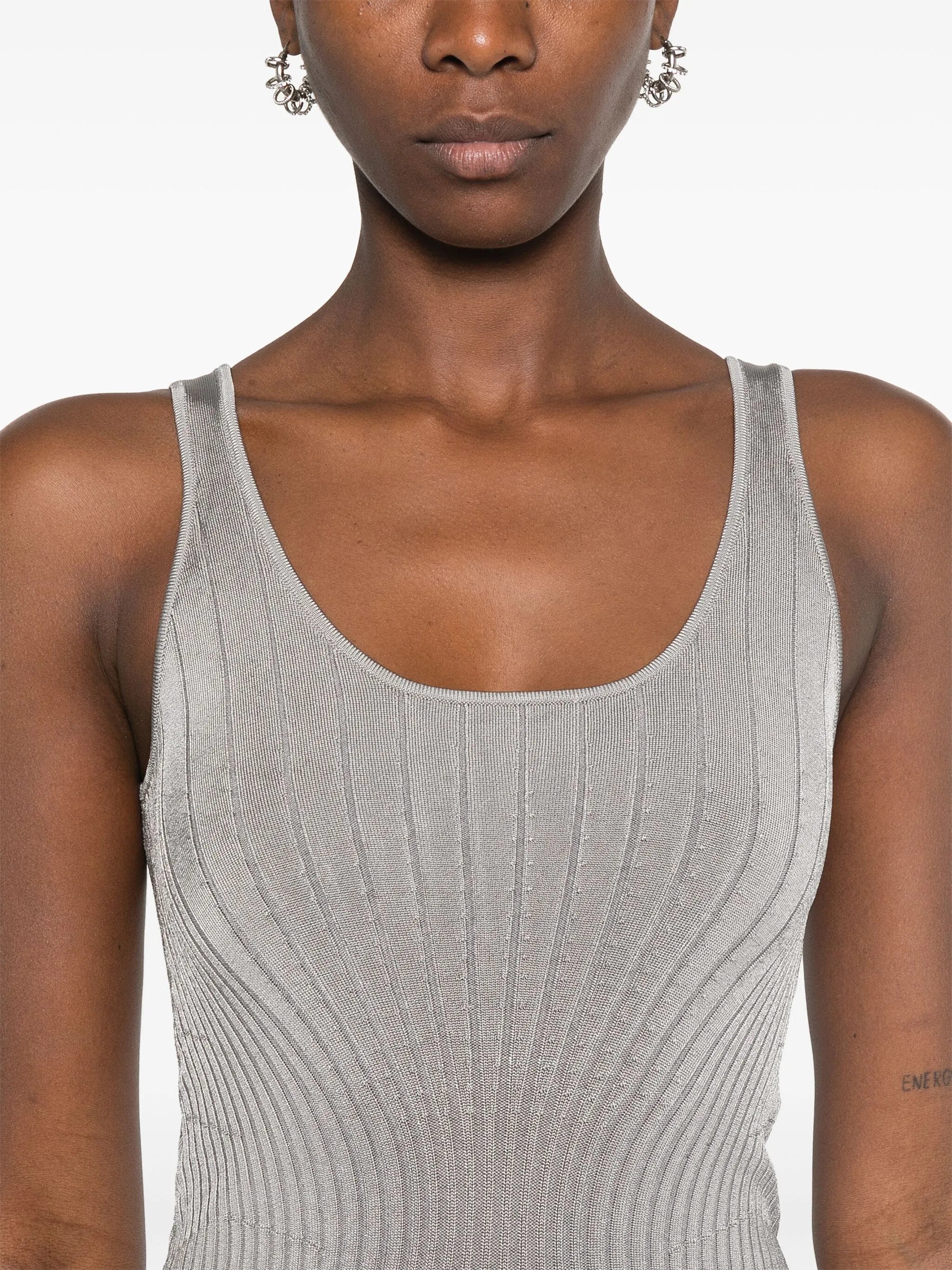 knitted tank top