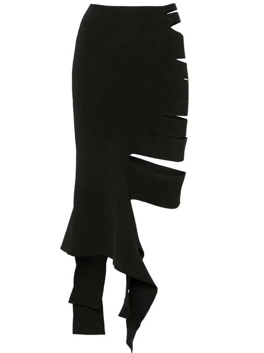 bandage knit skirt