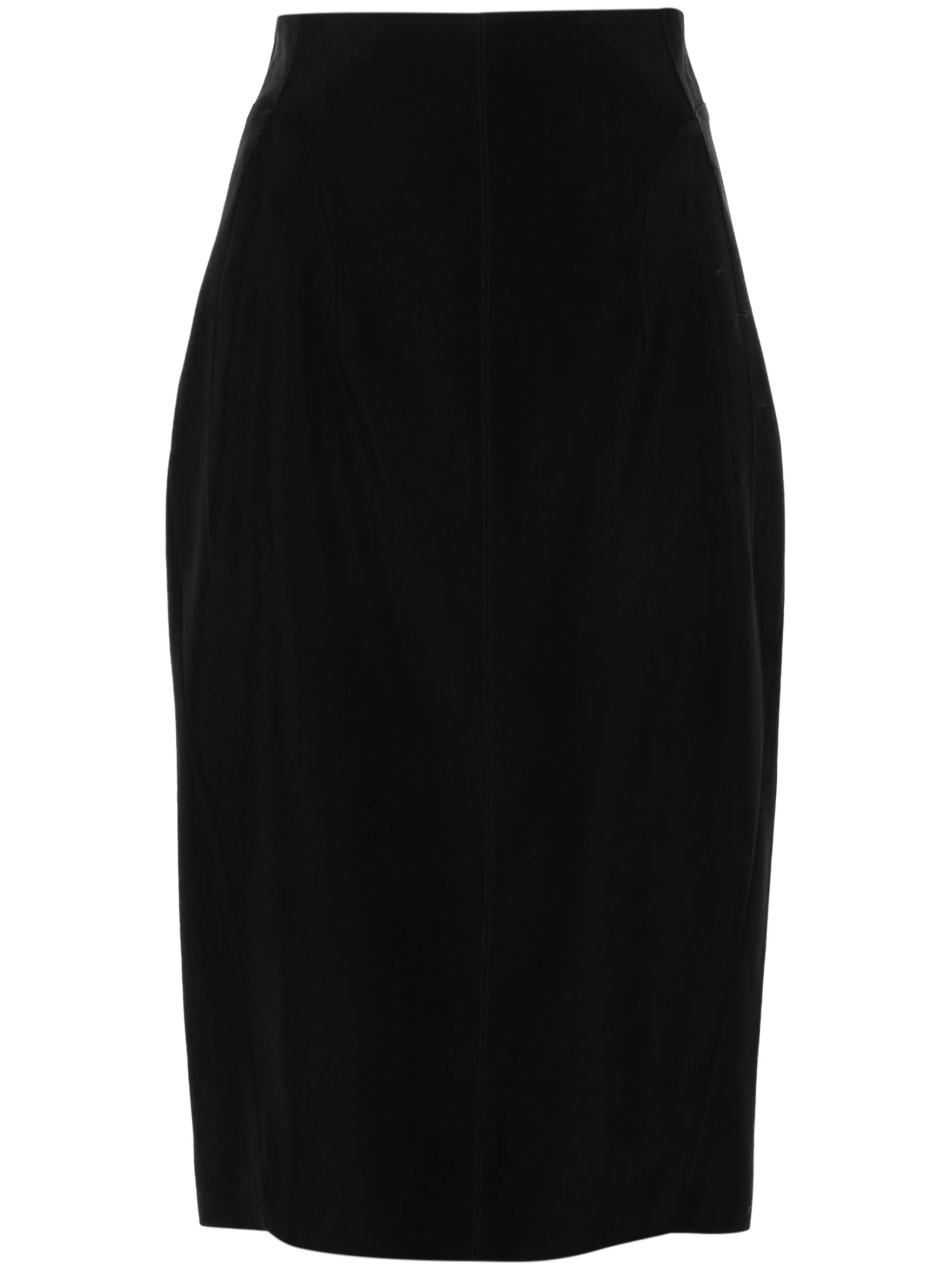 buckled tailored skirt