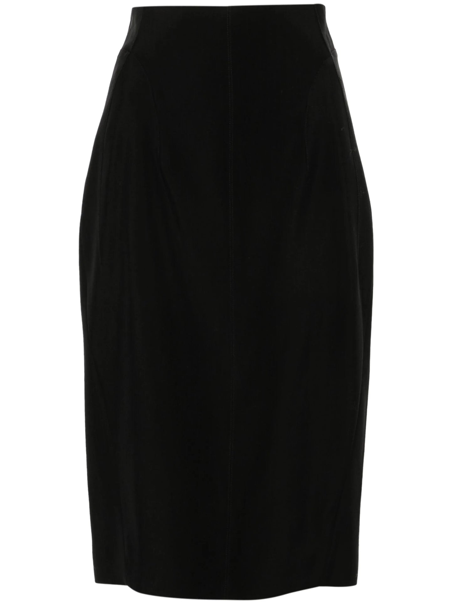buckled tailored skirt