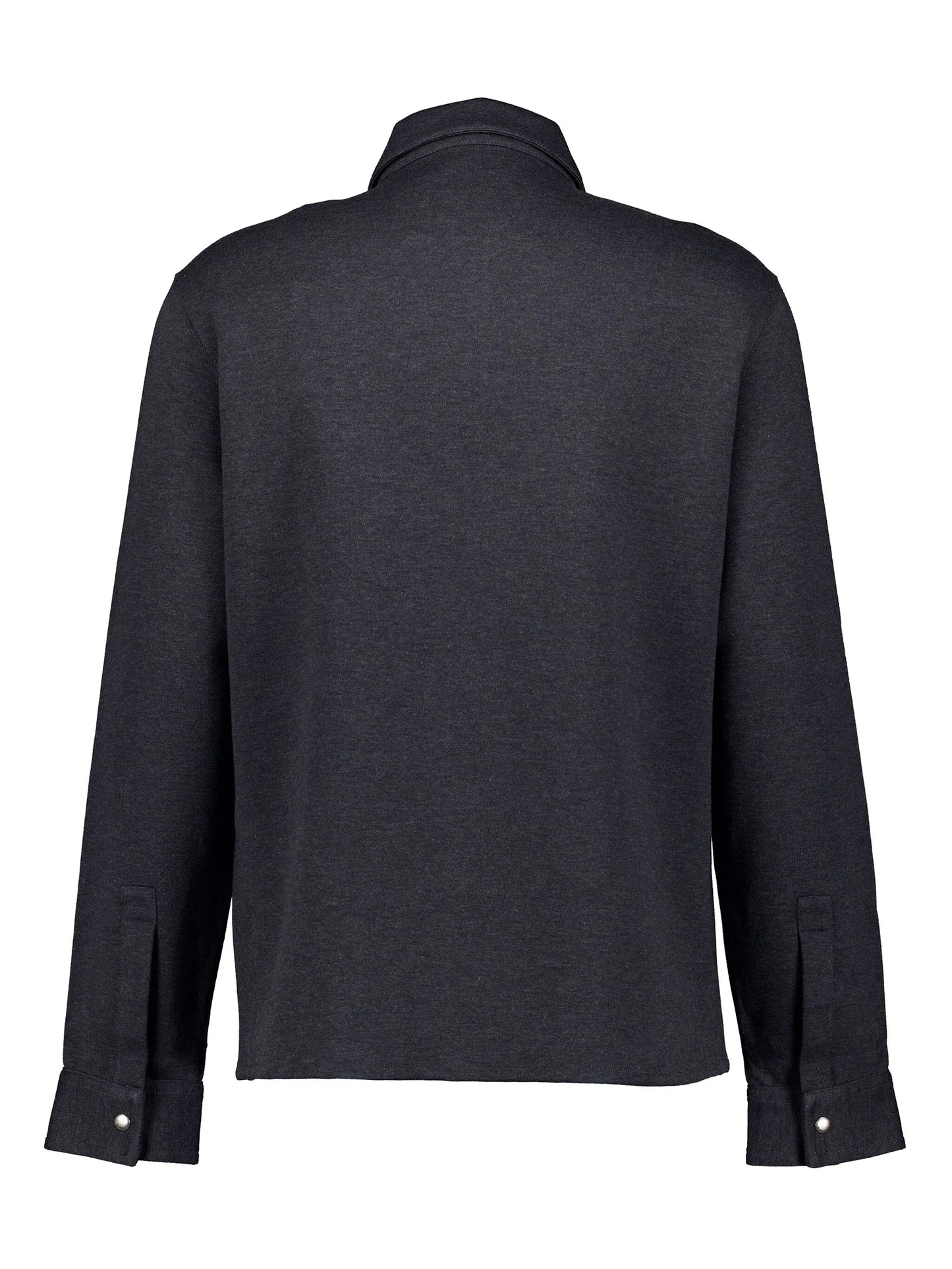 Zipped shirt in fleece with 4G detail