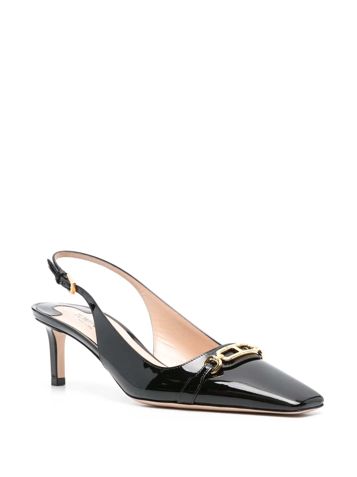 65mm leather pumps