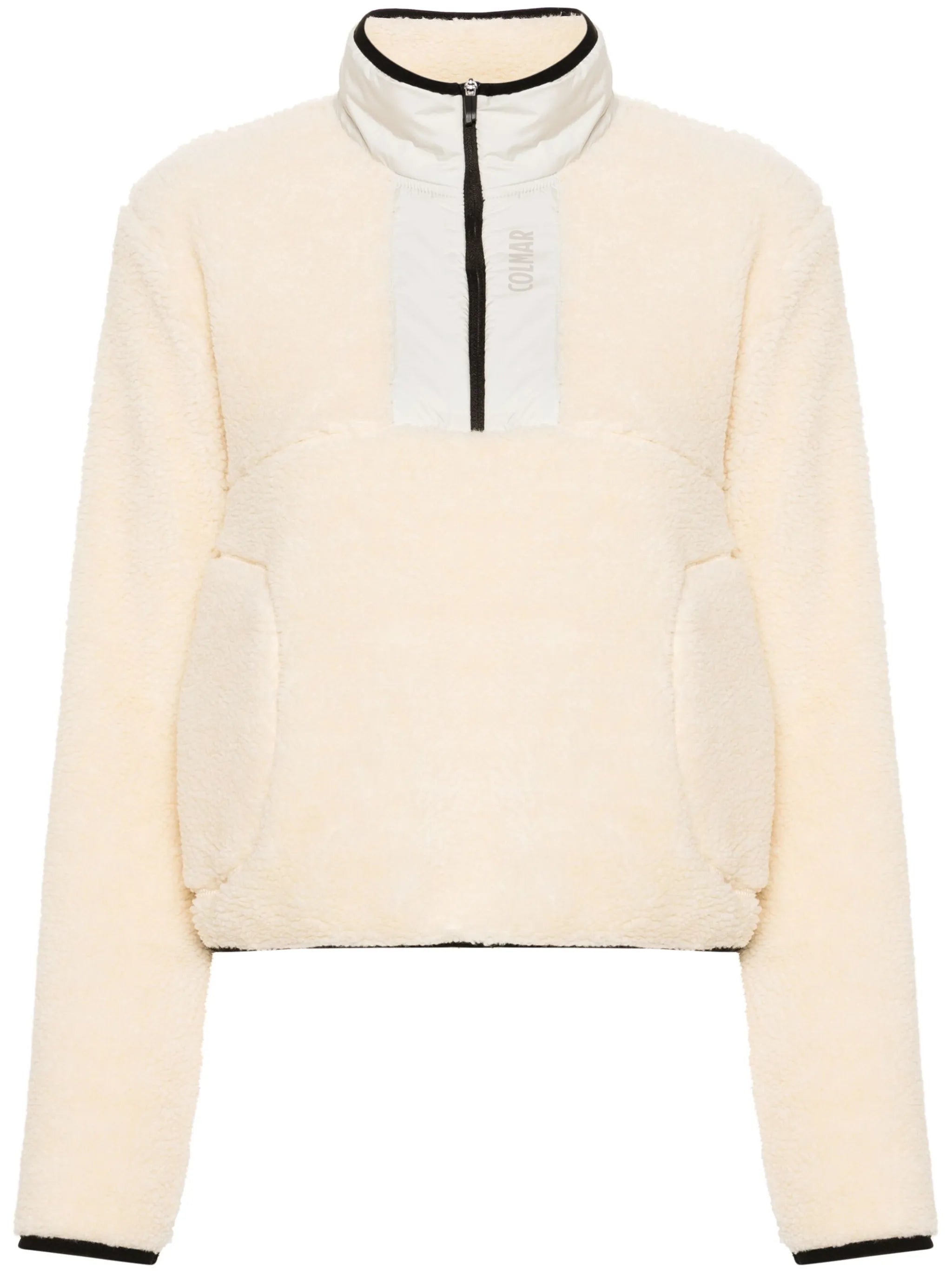 teddy-effect thermal sweatshirt