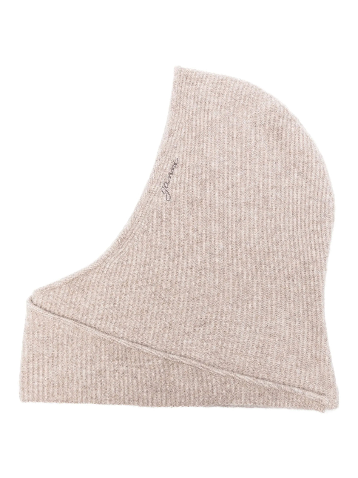brown soft wool balaclava