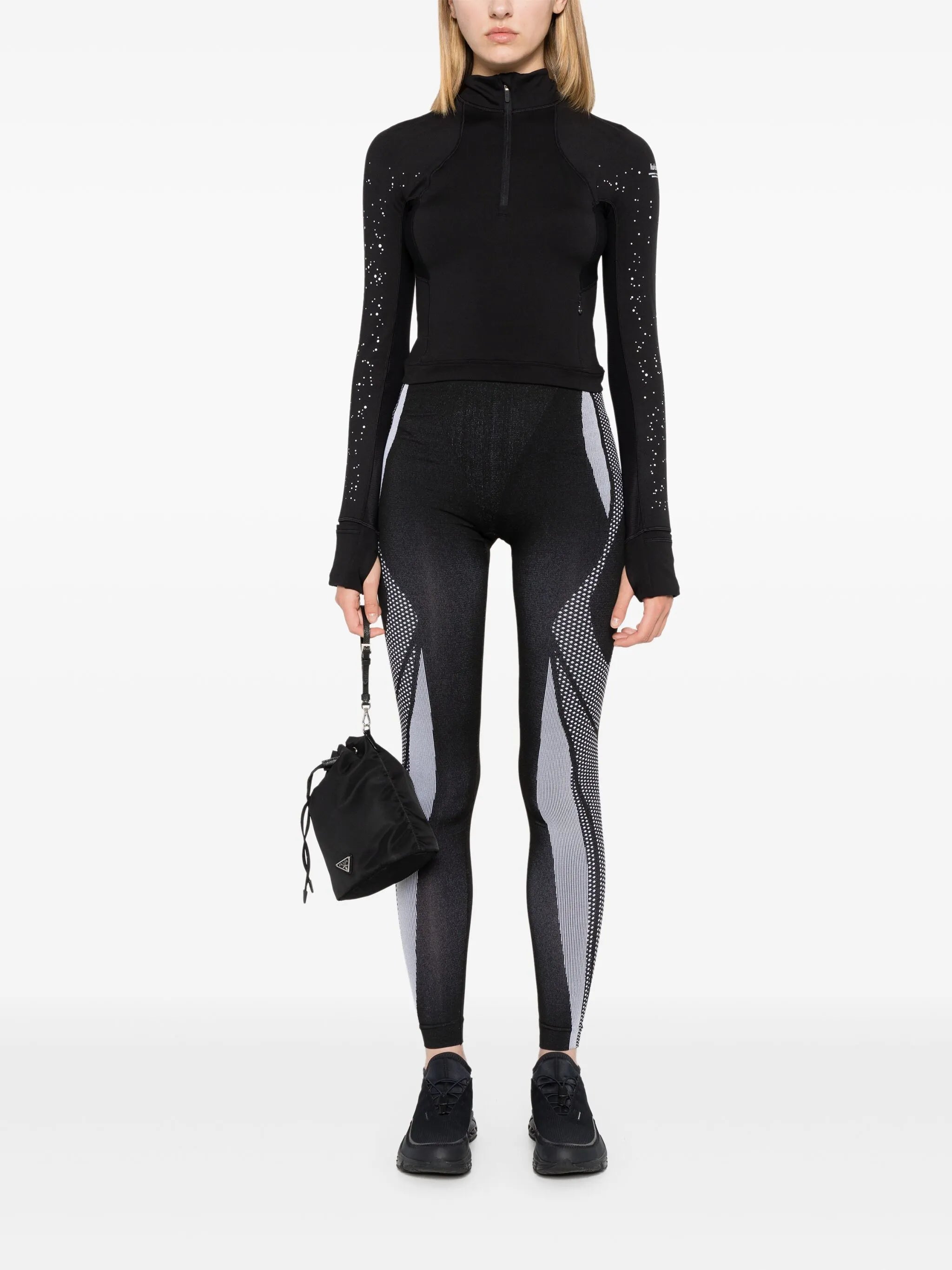 Performa logo-embellished leggings