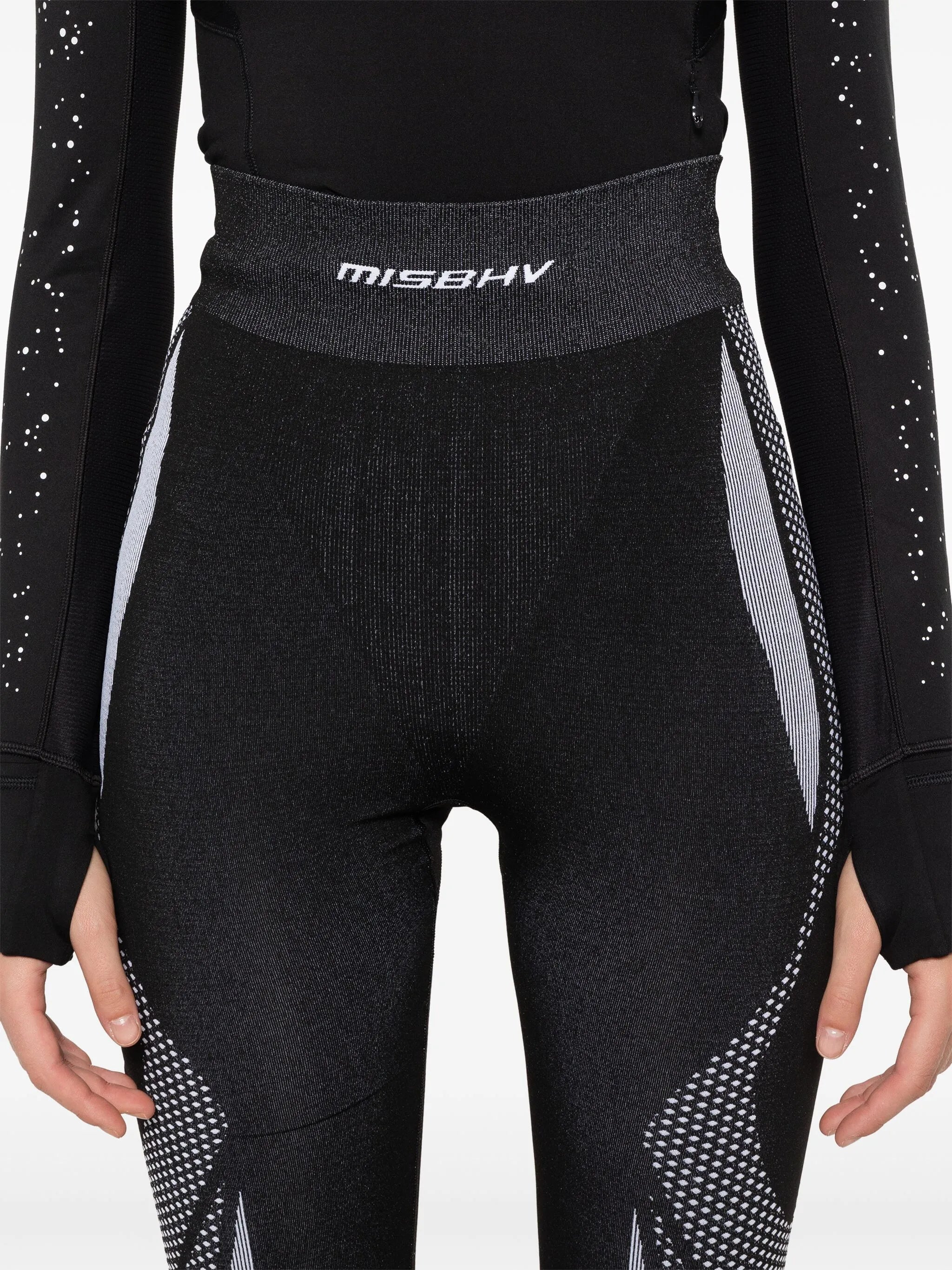Performa logo-embellished leggings