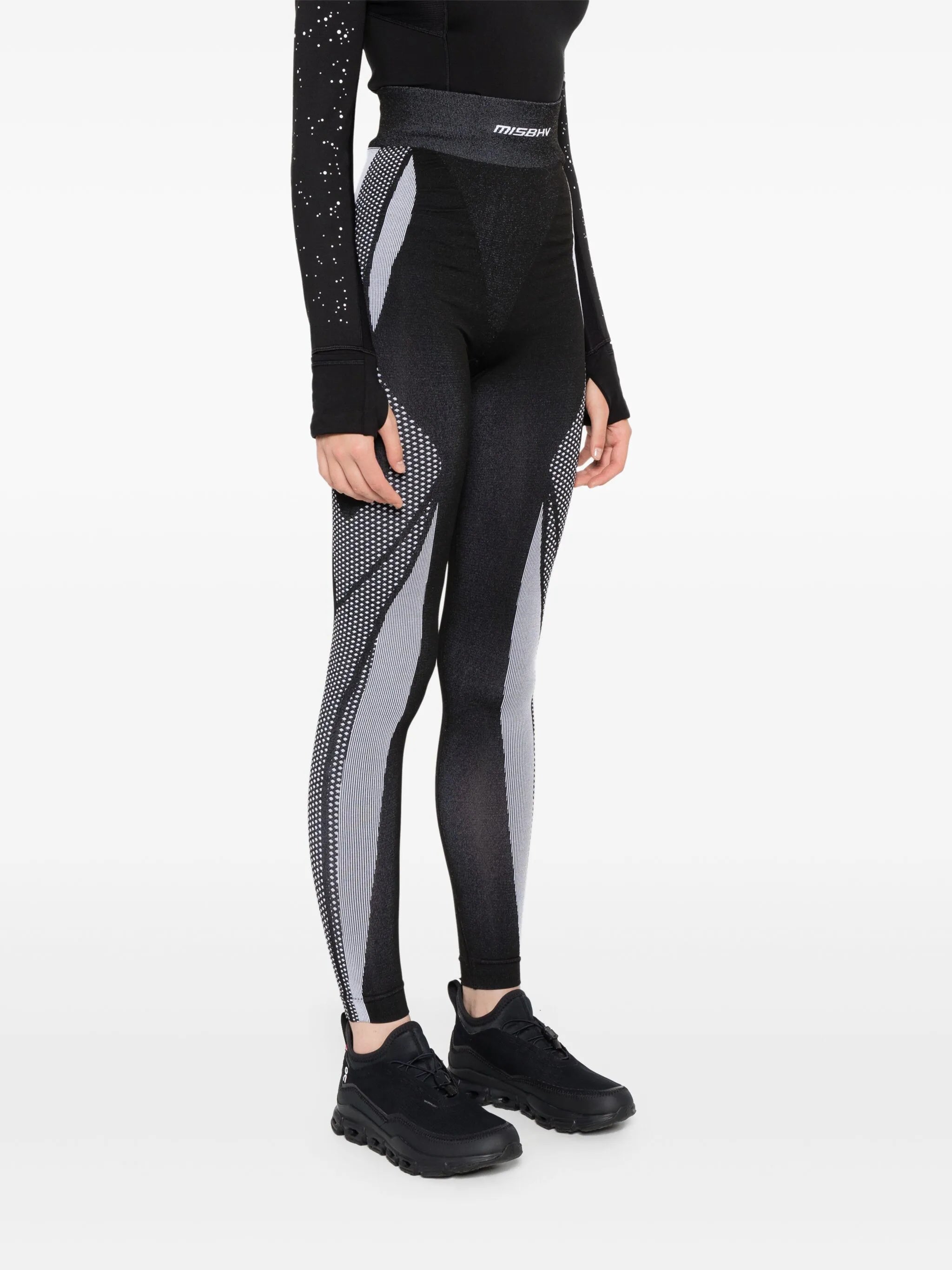 Performa logo-embellished leggings