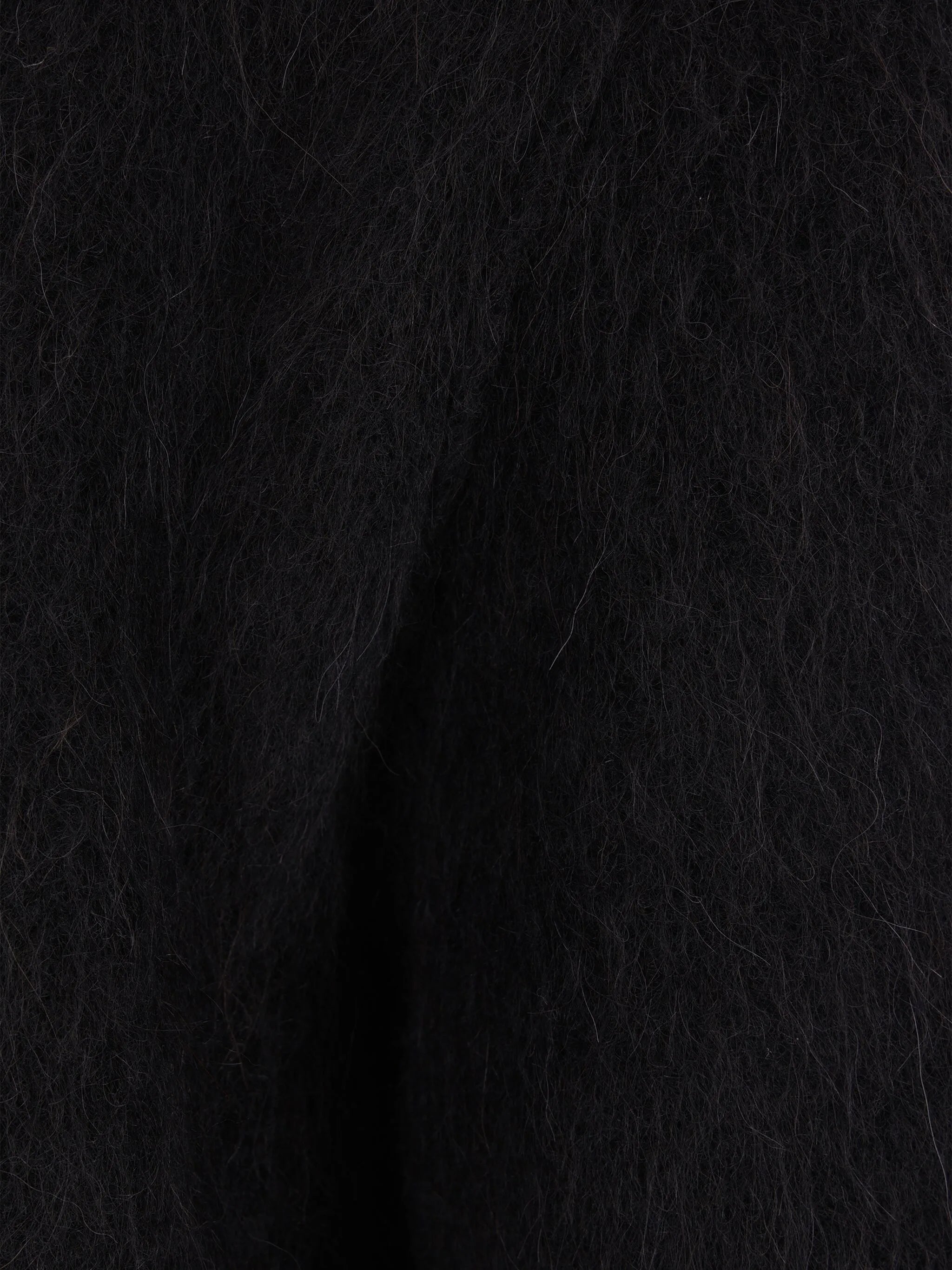 brushed zip-up hoodie
