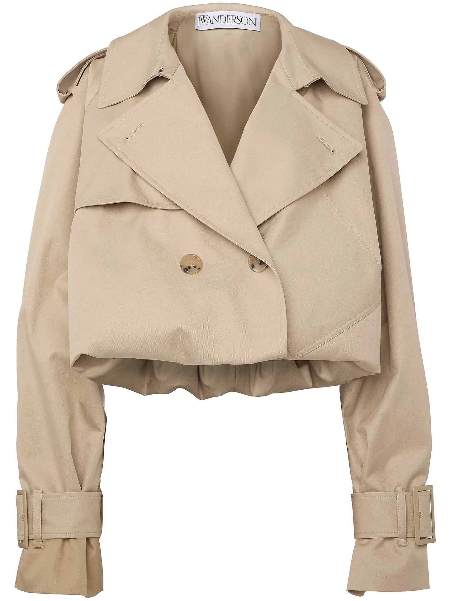 cropped trench coat