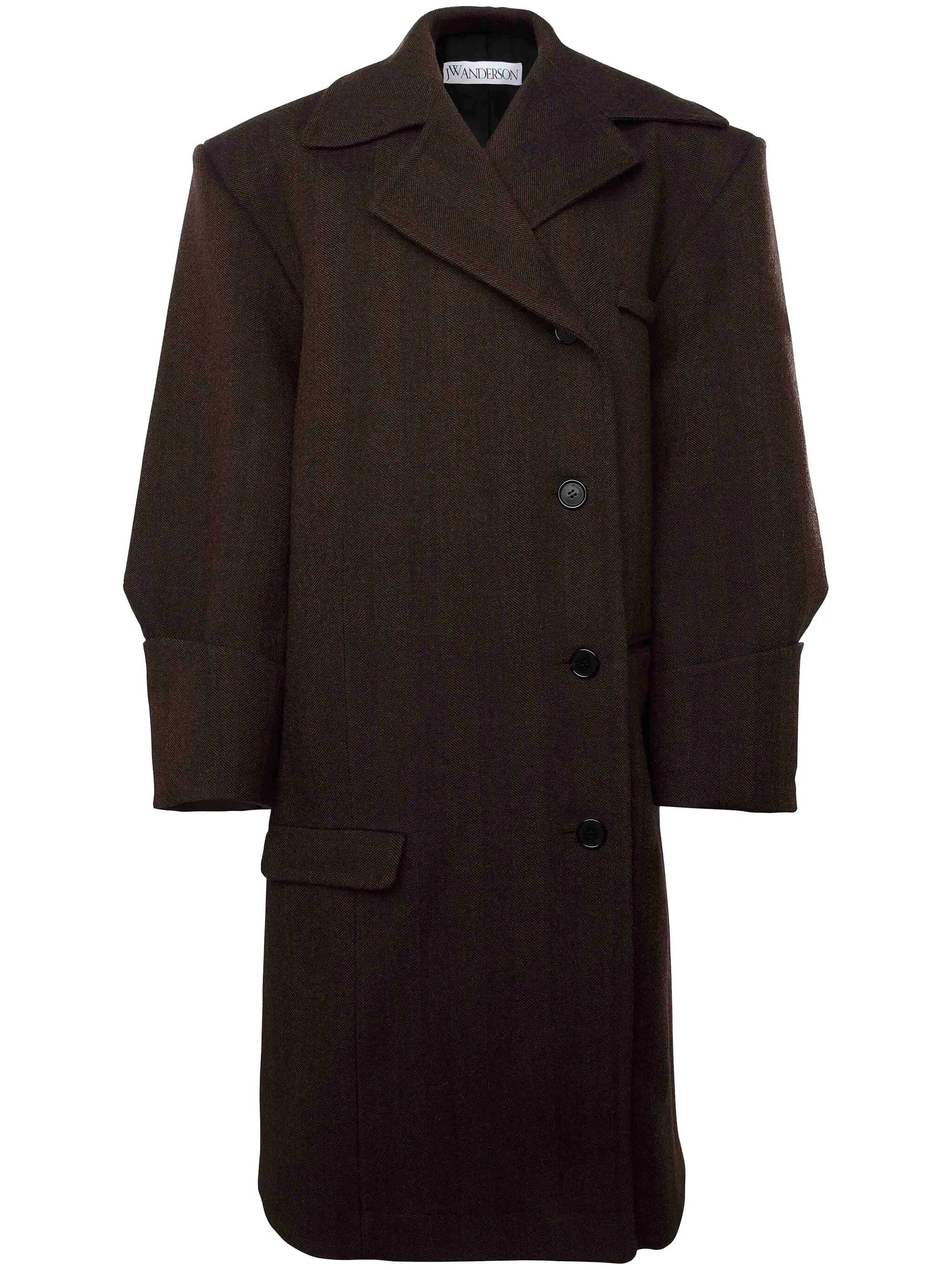 turn-up cuff coat
