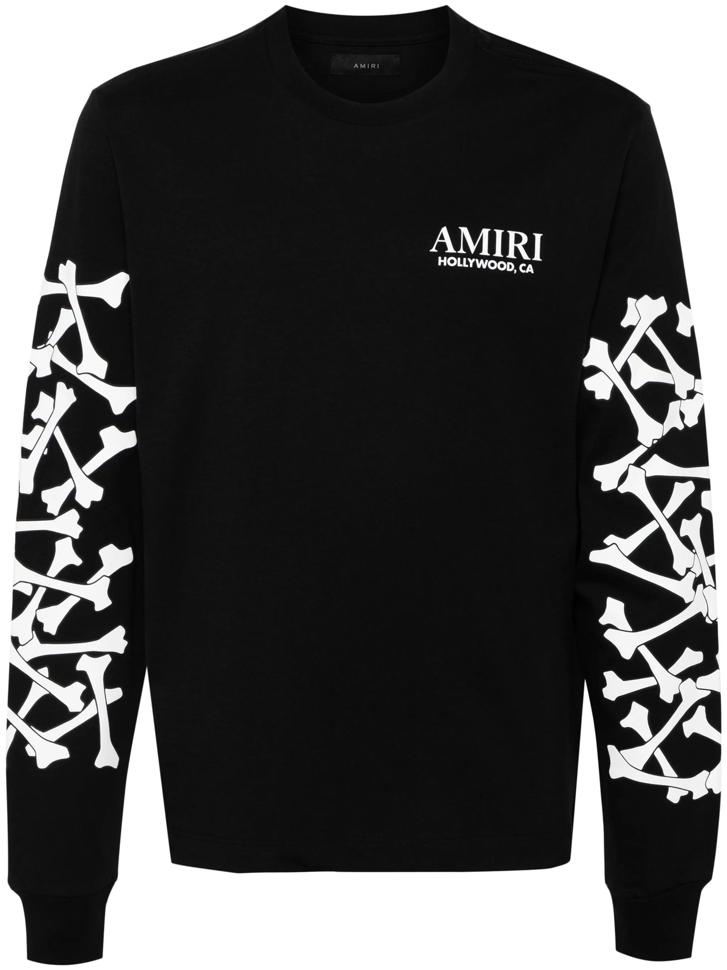 Bones stacked long-sleeve T-shirt