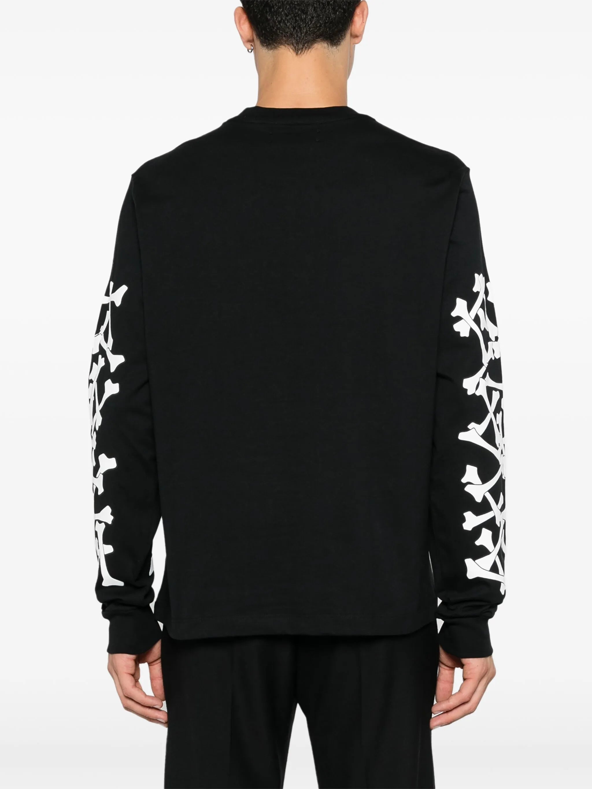 Bones stacked long-sleeve T-shirt