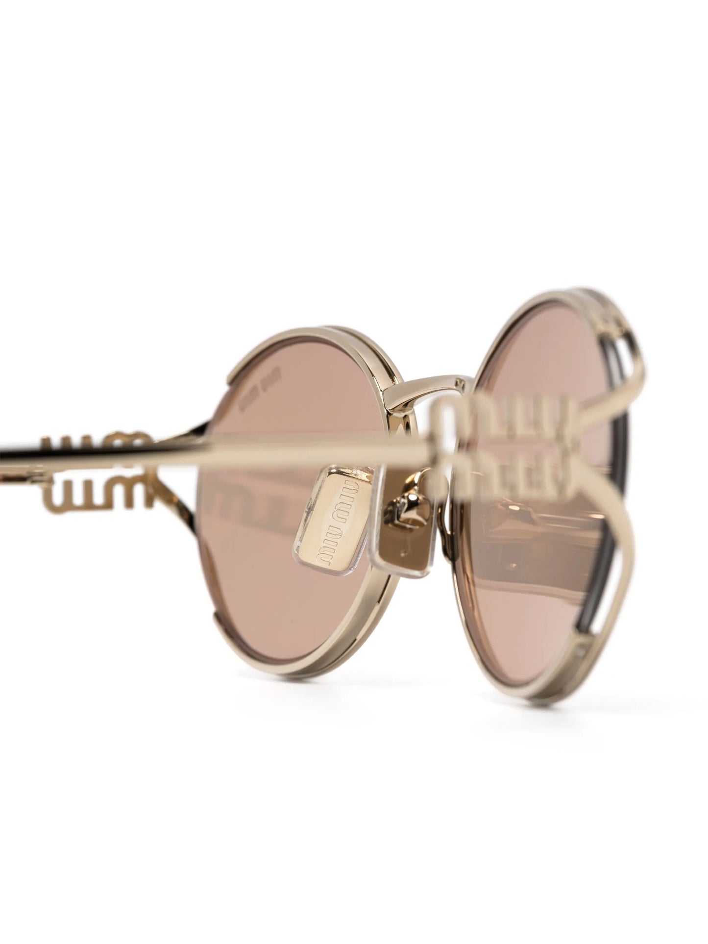 Miu Miu logo sunglasses