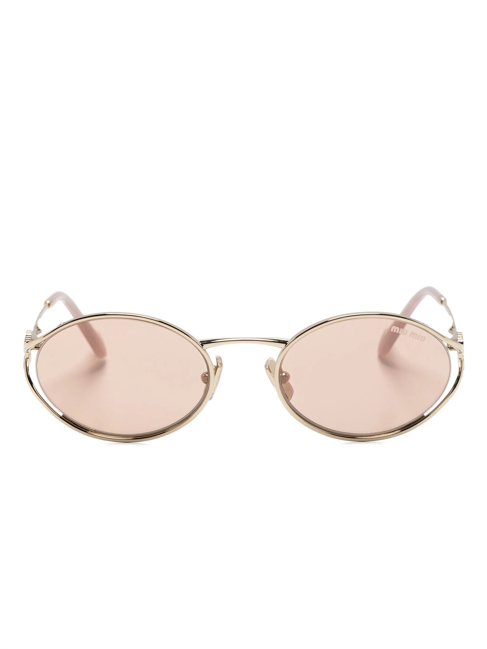 Miu Miu logo sunglasses