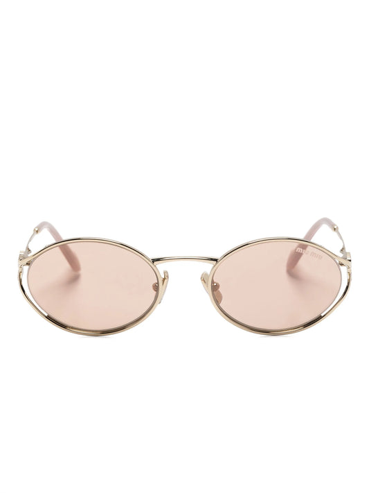 Miu Miu logo sunglasses