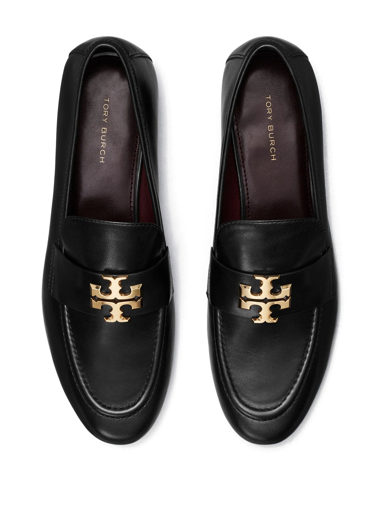 Eleanor logo-plaque loafers