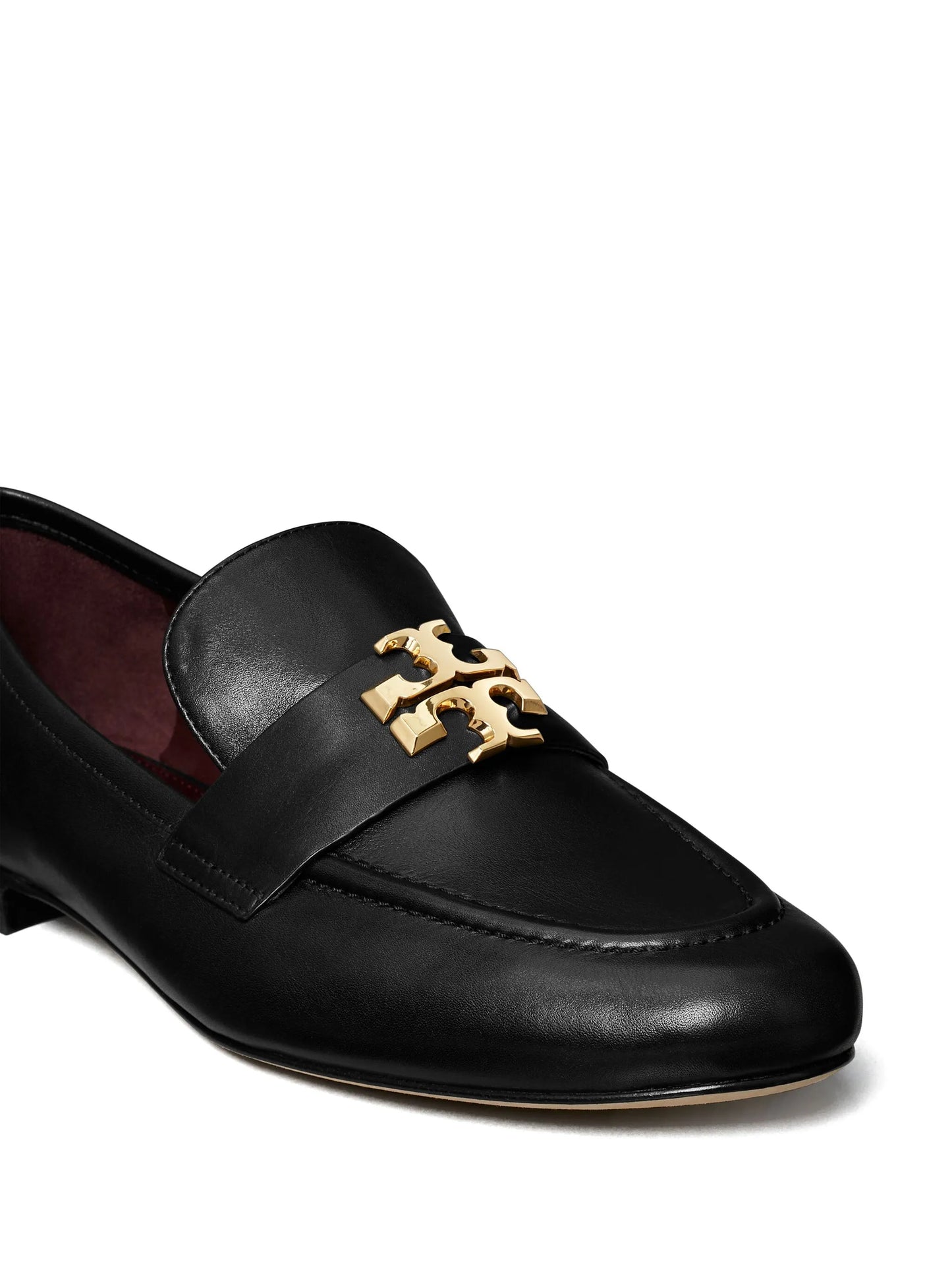 Eleanor logo-plaque loafers