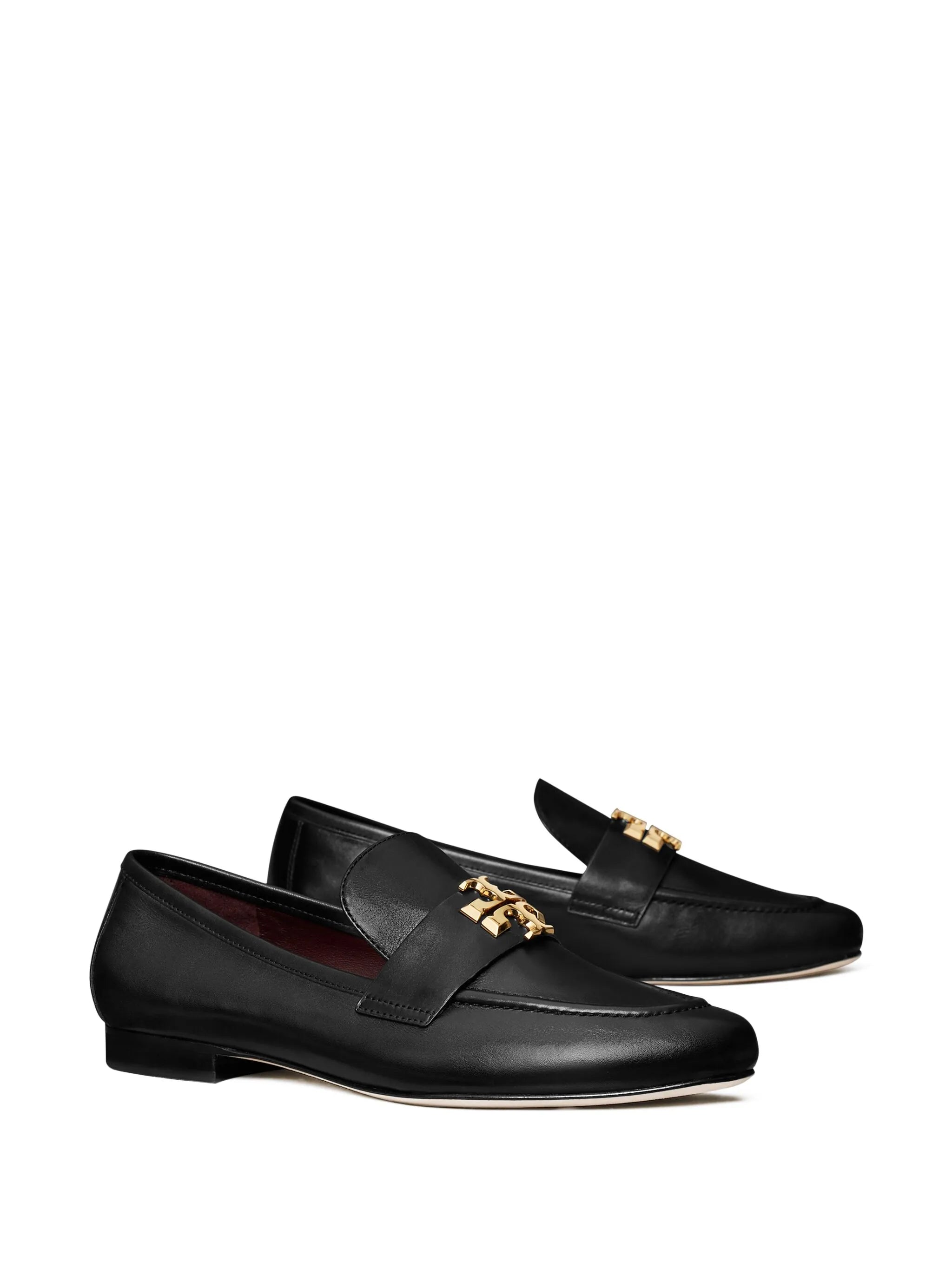 Eleanor logo-plaque loafers