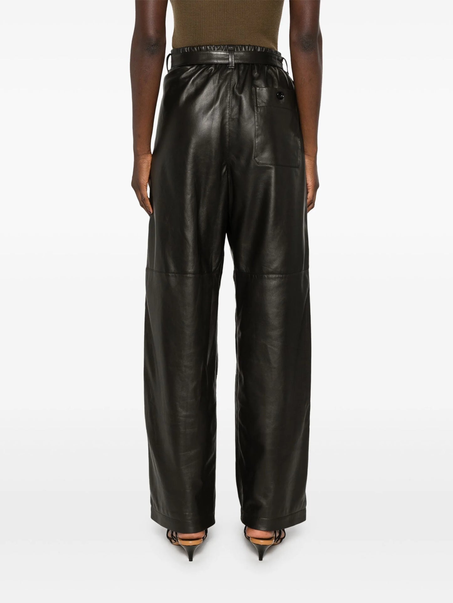 belted pants