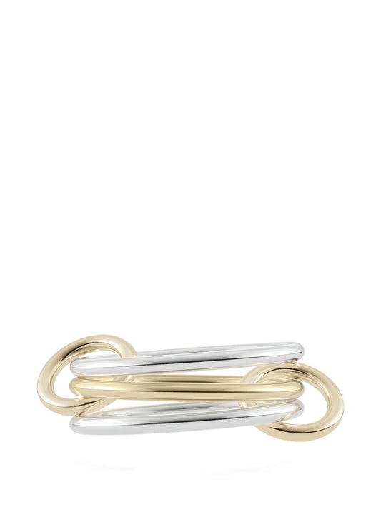 18kt yellow gold Solarium ring