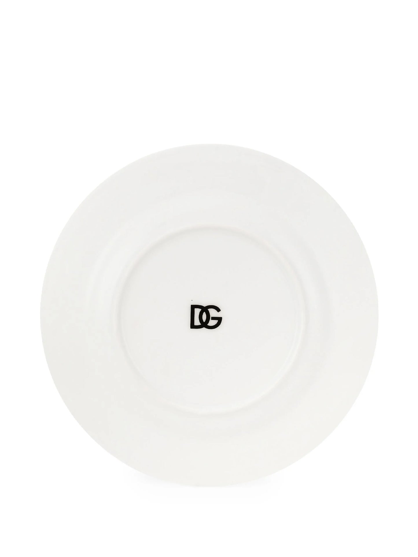 DG logo porcelain plate (set of two)