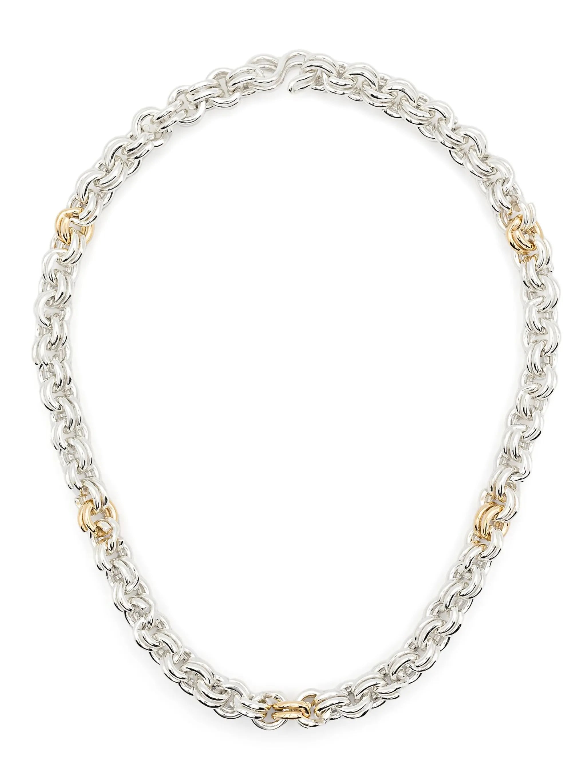 14K yellow gold Keychain necklace