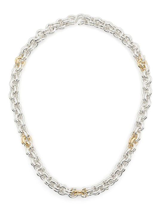 14K yellow gold Keychain necklace