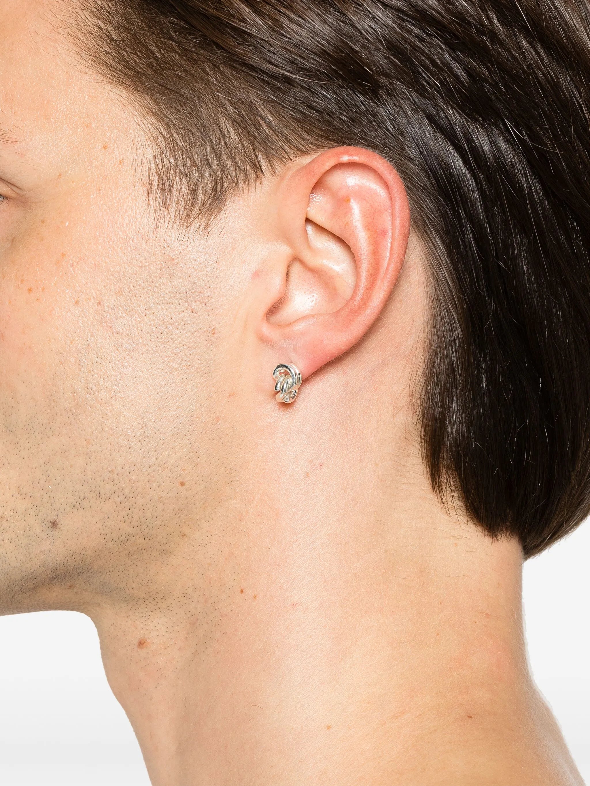 articulated-links single earring