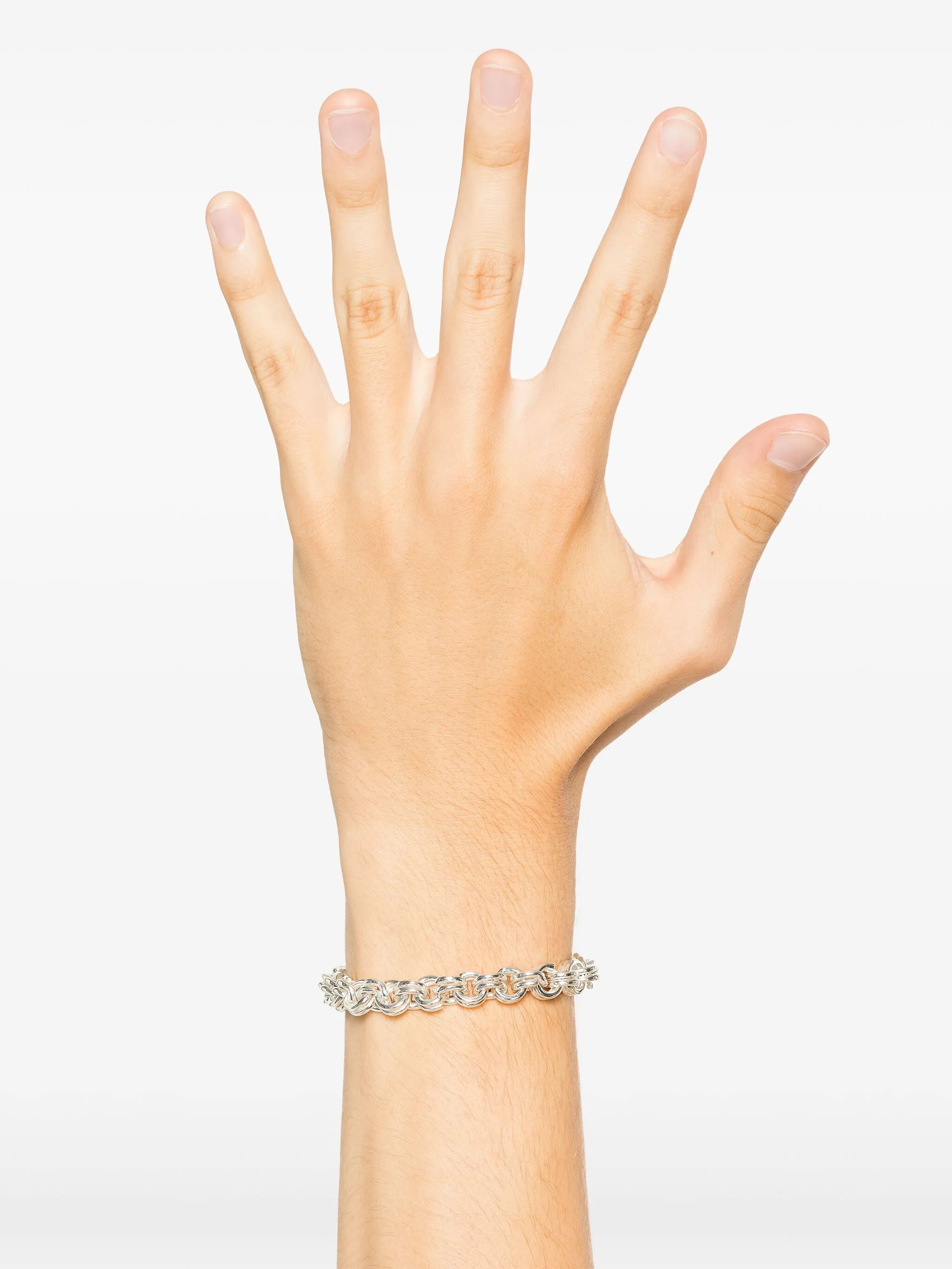 recycled silver Keyring bracelet