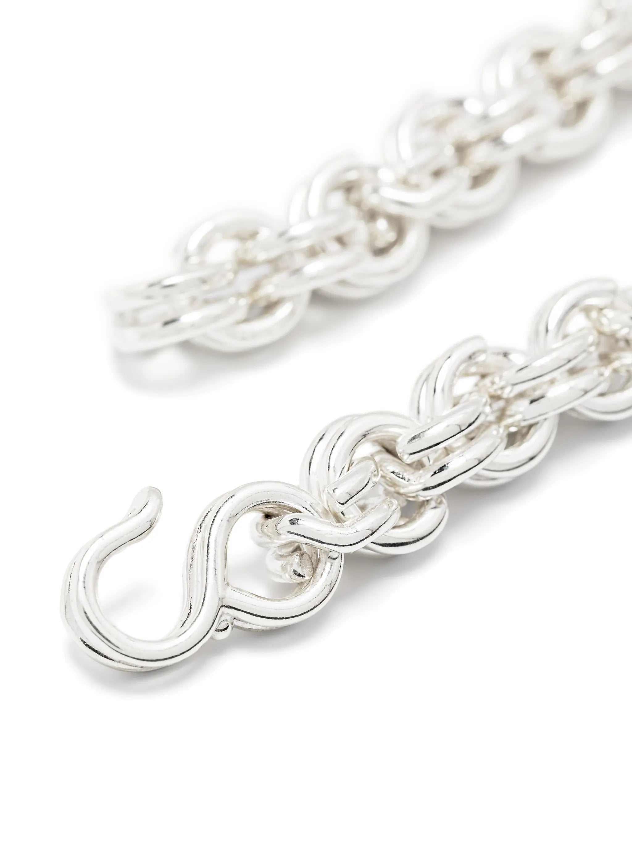 recycled silver Keyring bracelet