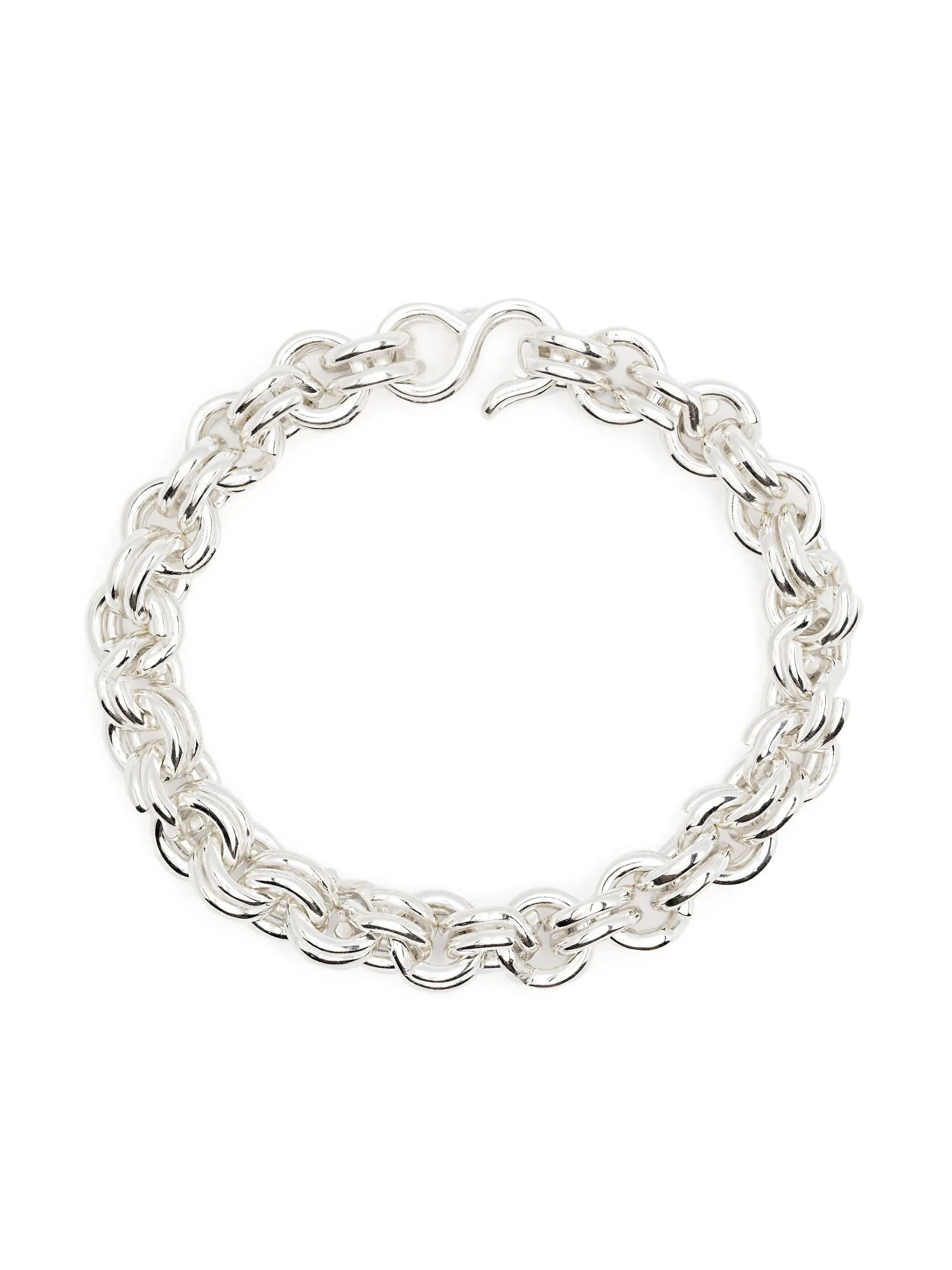 recycled silver Keyring bracelet