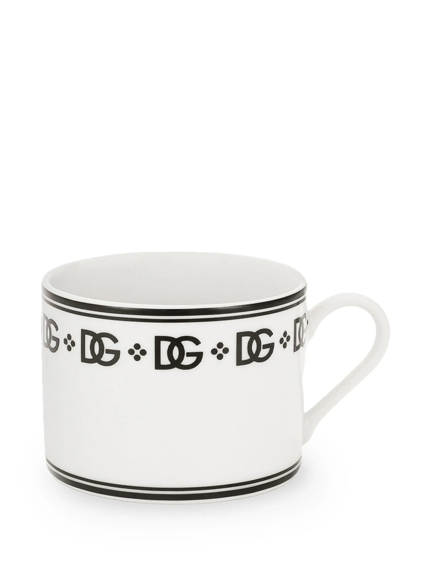 DG logo teacup and saucer (set of two)